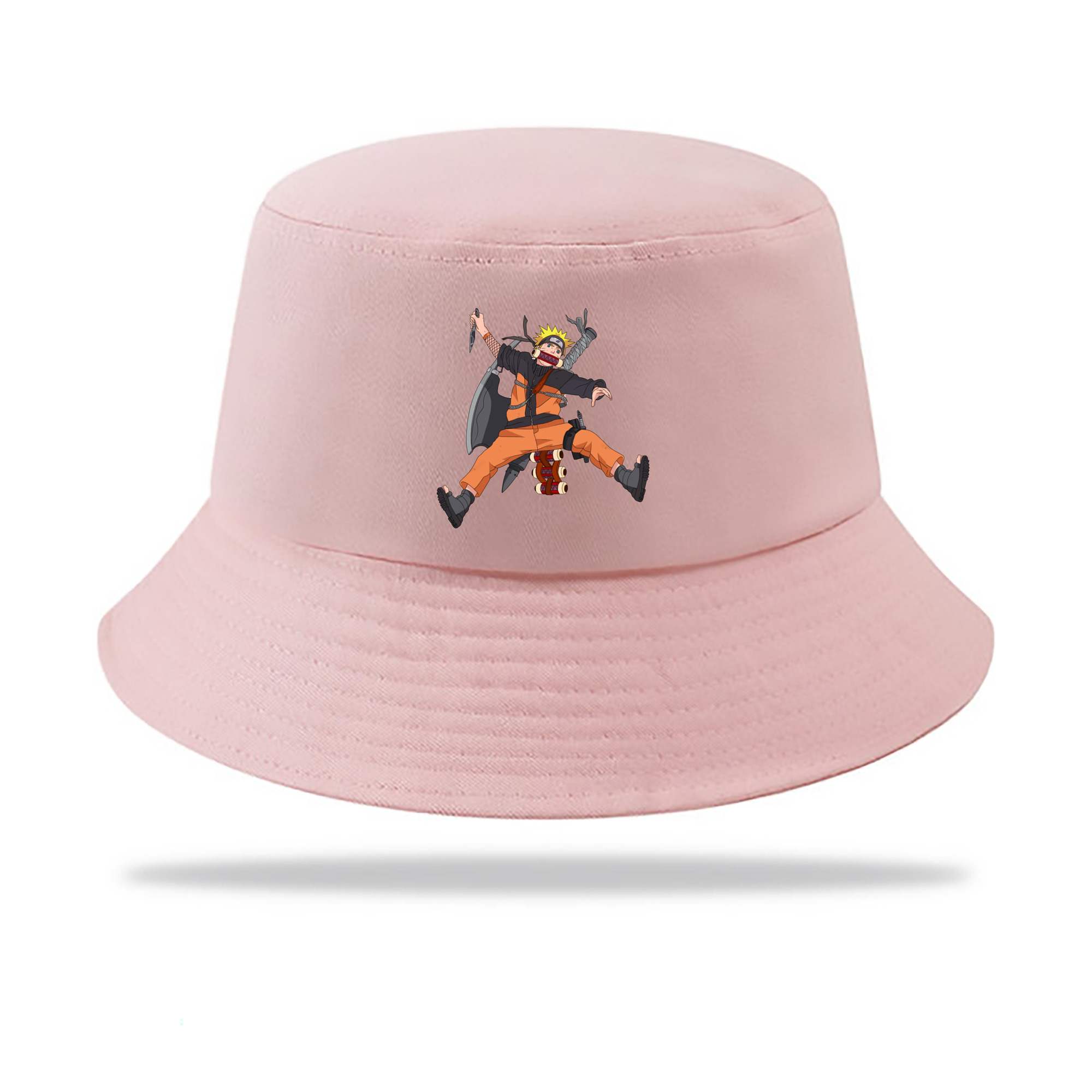 （画像用） NARUTO -ナルト- うずまき ナルト Uzumaki Naruto アウトドア日除けバケットハット
