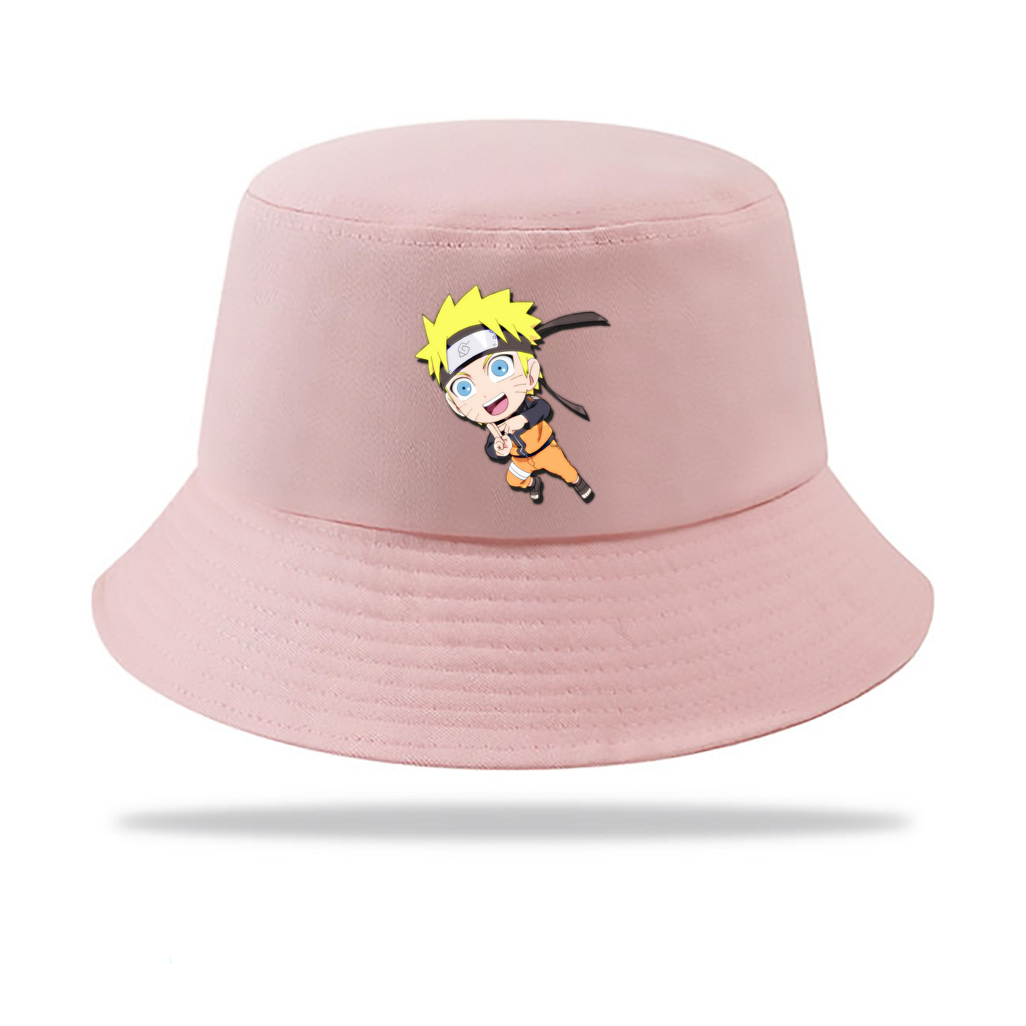 （画像用） NARUTO -ナルト- うずまき ナルト Uzumaki Naruto アウトドア日除けバケットハット