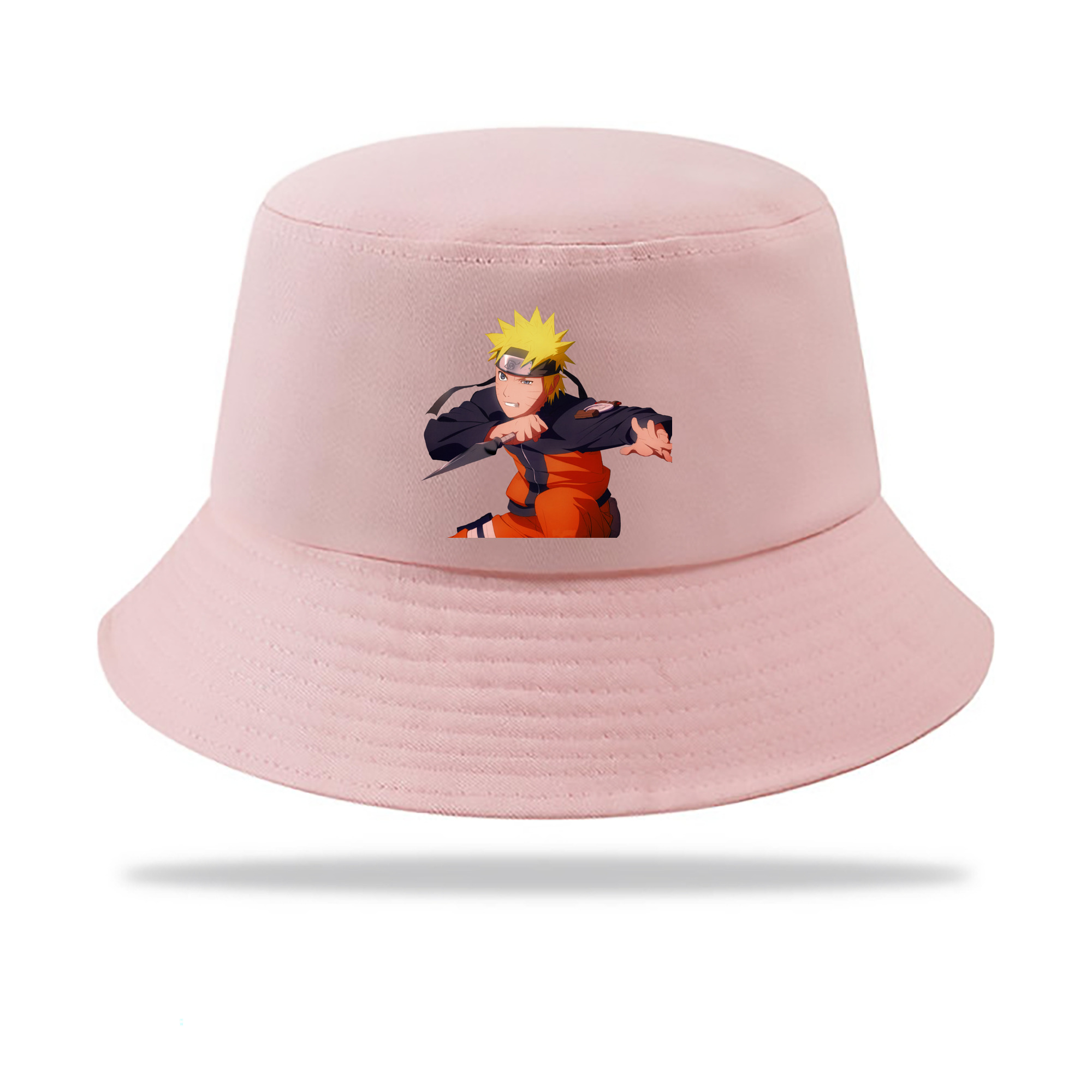 （画像用） NARUTO -ナルト- うずまき ナルト Uzumaki Naruto アウトドア日除けバケットハット
