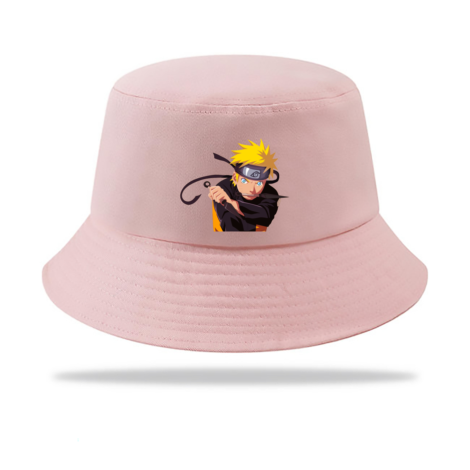 （画像用） NARUTO -ナルト- うずまき ナルト Uzumaki Naruto アウトドア日除けバケットハット
