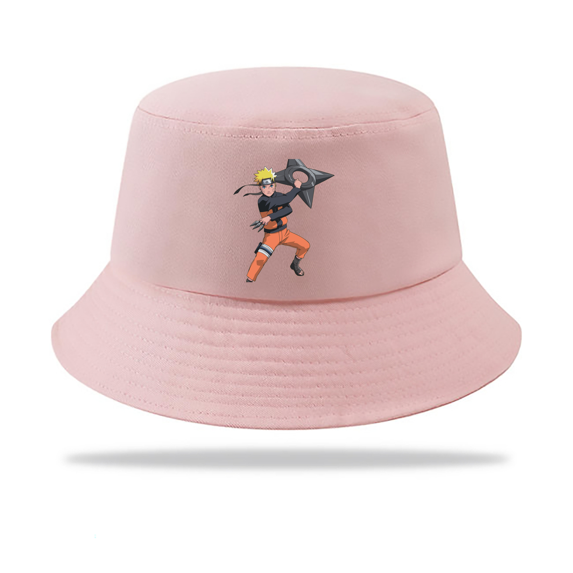 （画像用） NARUTO -ナルト- うずまき ナルト Uzumaki Naruto アウトドア日除けバケットハット