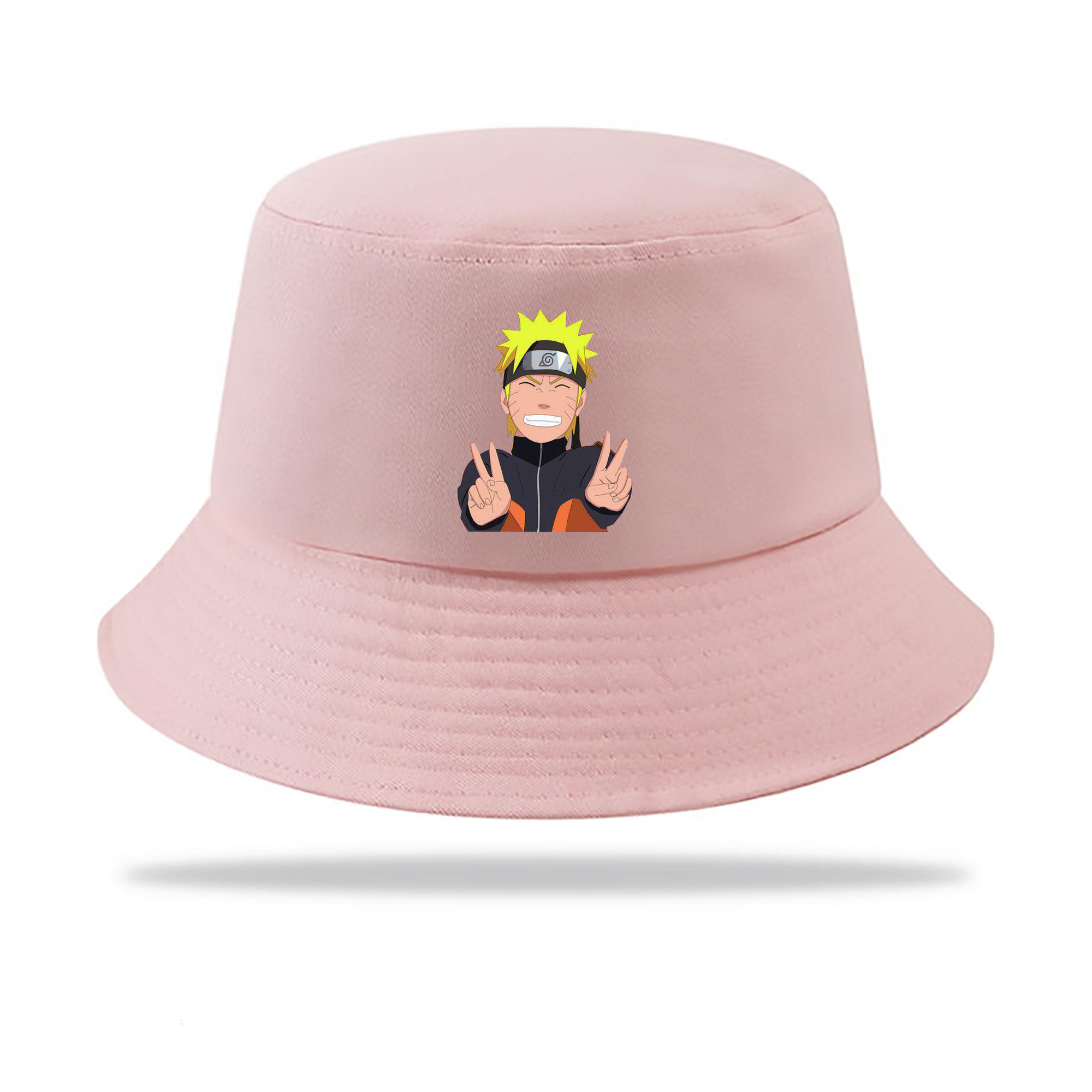 （画像用） NARUTO -ナルト- うずまき ナルト Uzumaki Naruto アウトドア日除けバケットハット