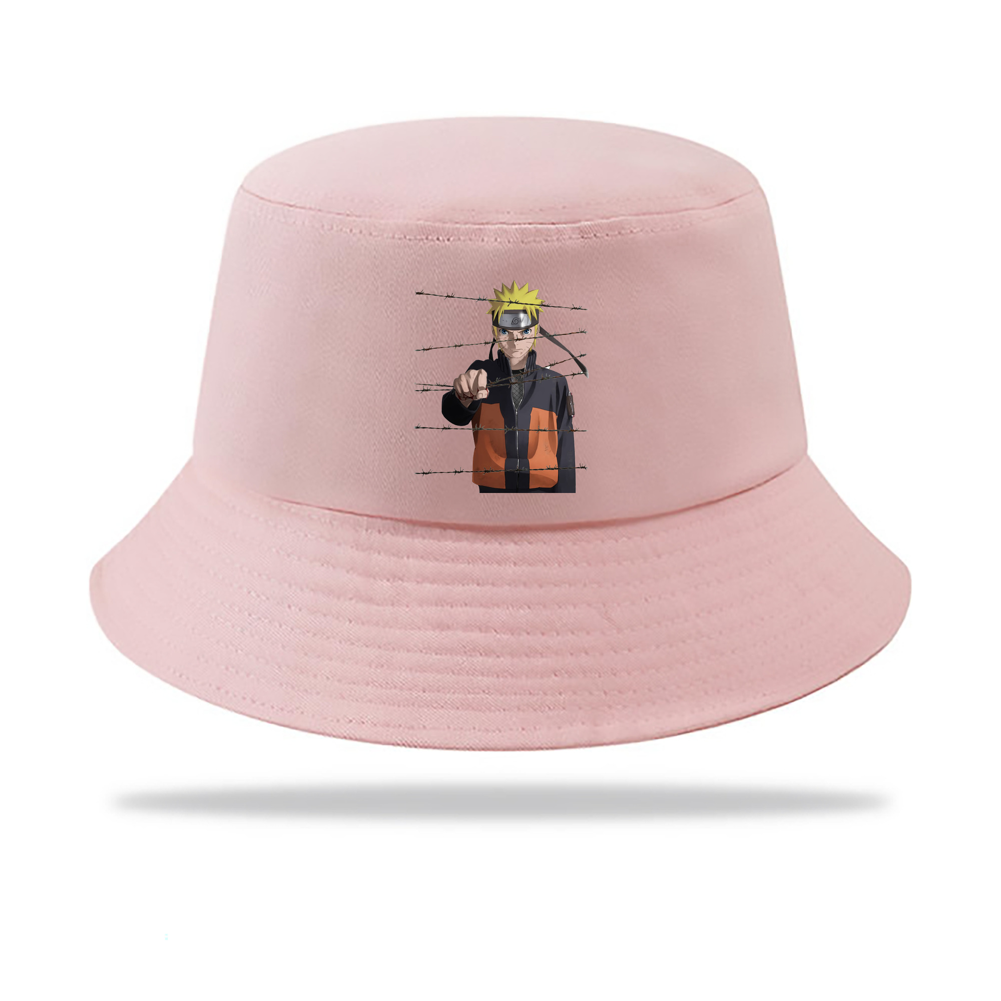 （画像用） NARUTO -ナルト- うずまき ナルト Uzumaki Naruto アウトドア日除けバケットハット