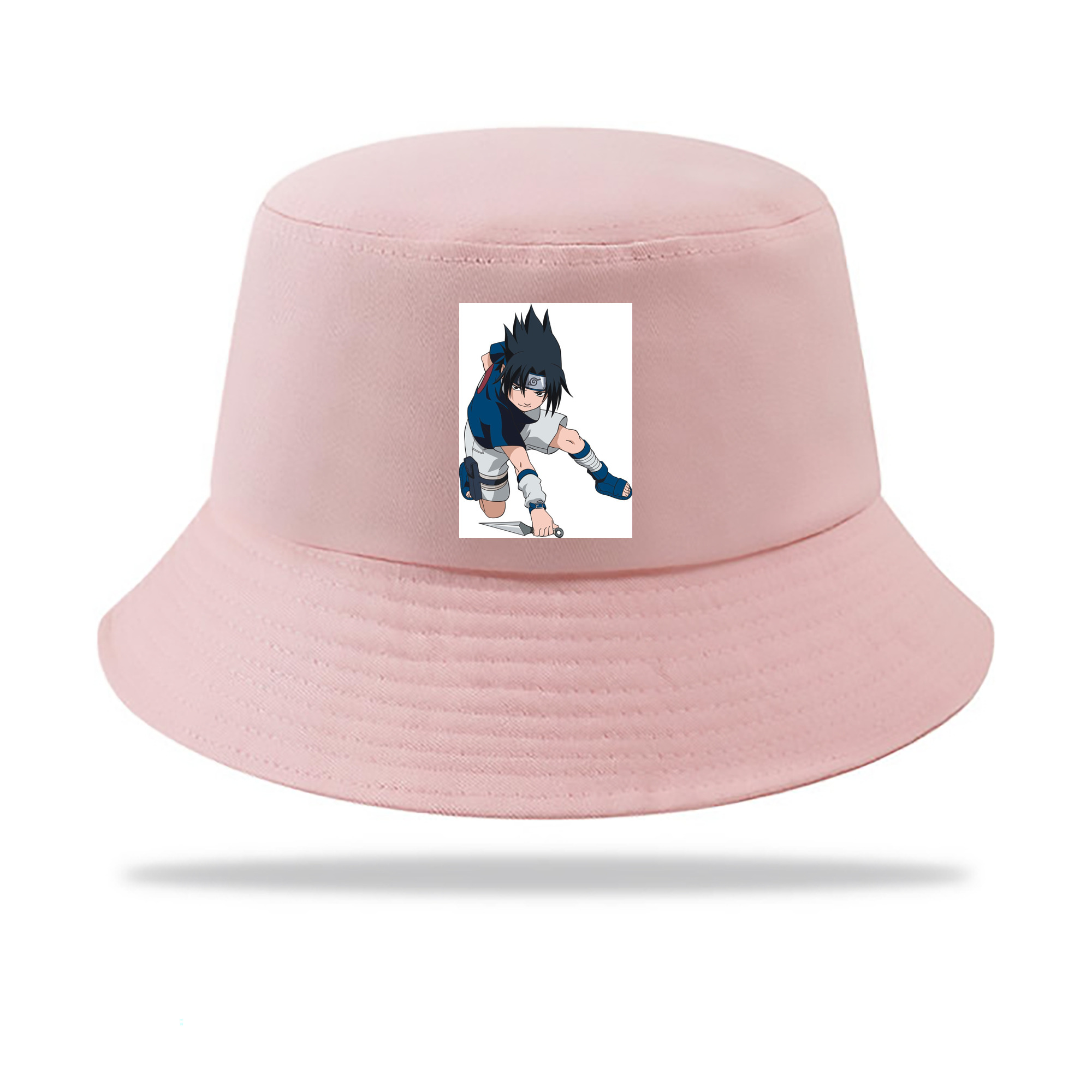 （画像用） NARUTO -ナルト- うちは サスケ Uchiha Sasuke アウトドア日除けバケットハット