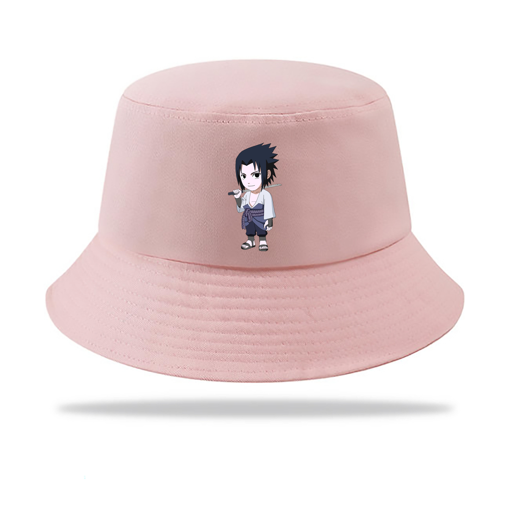 （画像用） NARUTO -ナルト- うちは サスケ Uchiha Sasuke アウトドア日除けバケットハット