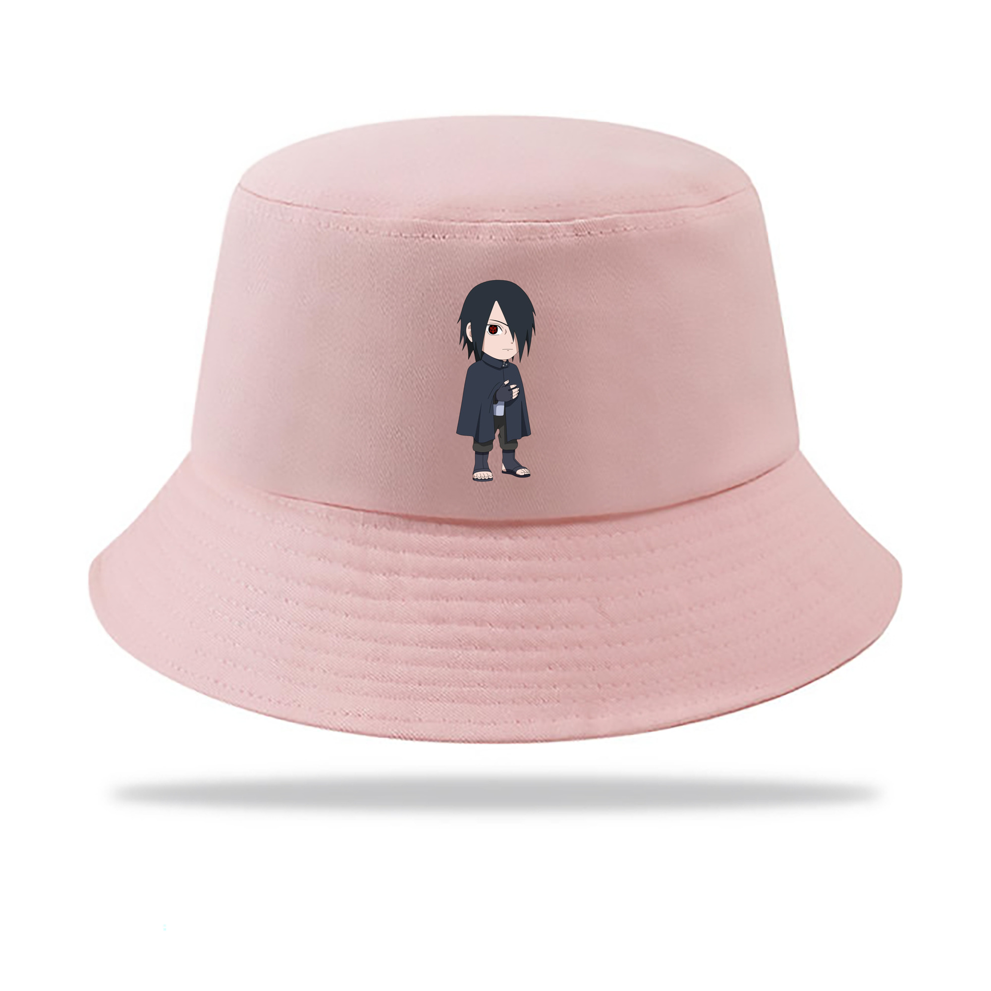 （画像用） NARUTO -ナルト- うちは サスケ Uchiha Sasuke アウトドア日除けバケットハット