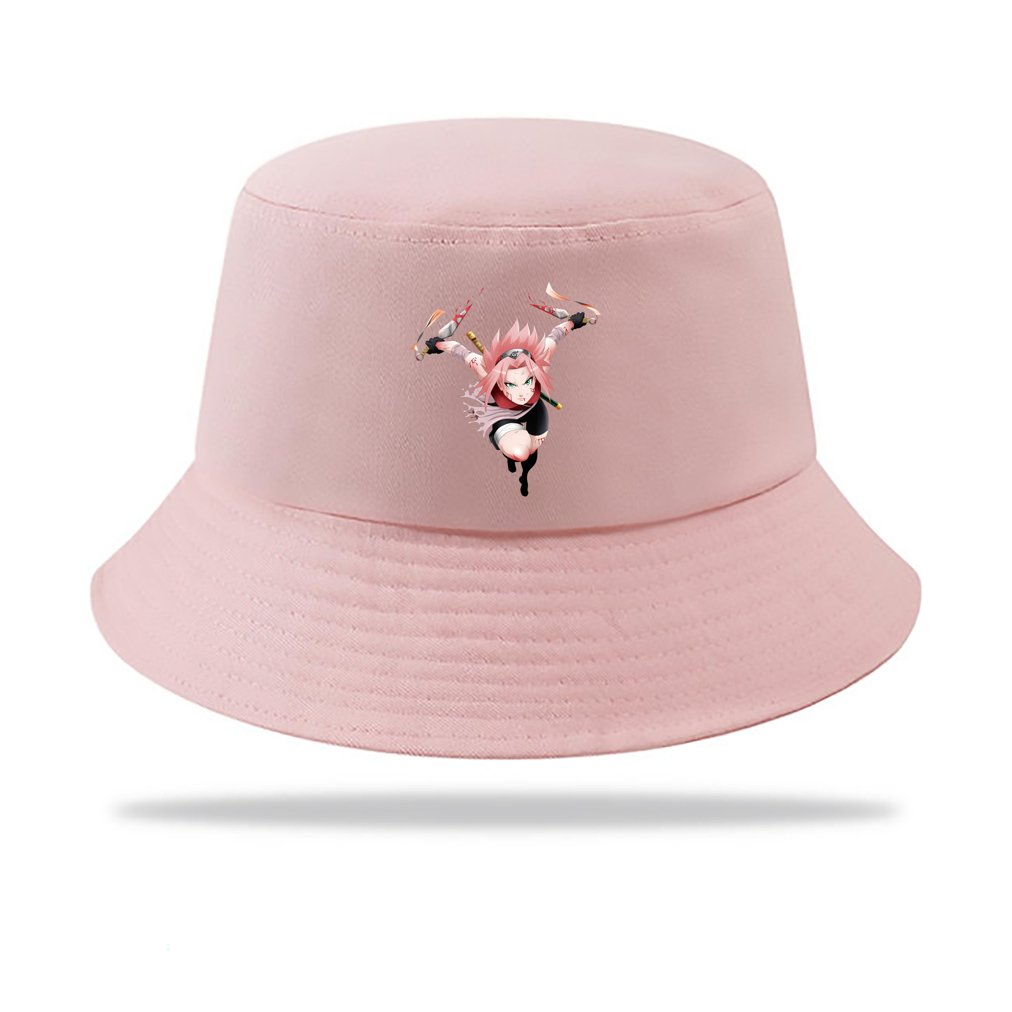 （画像用） NARUTO -ナルト- 春野サクラ Haruno Sakura アウトドア日除けバケットハット