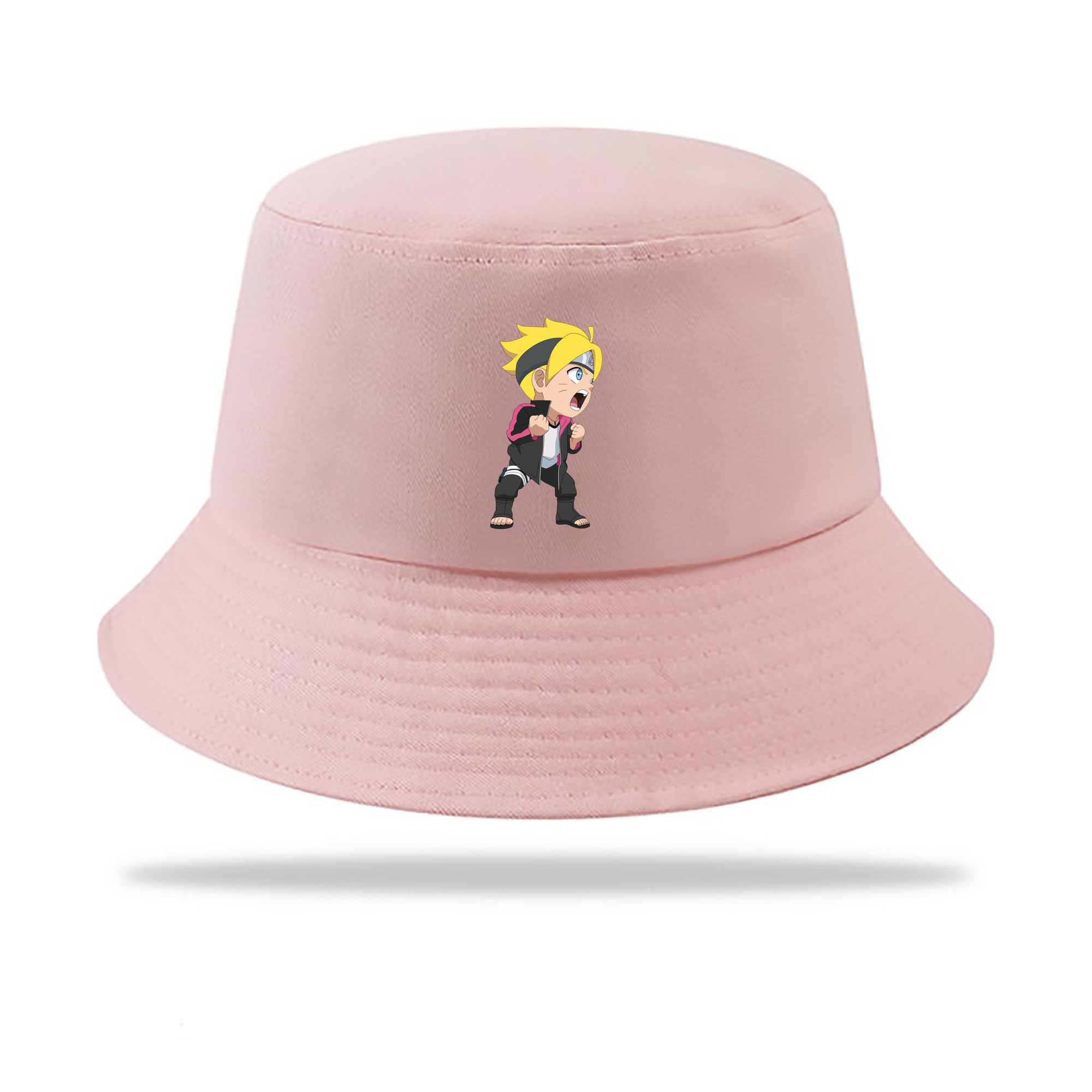 （画像用） NARUTO -ナルト- うずまき ボルト Uzumaki Boruto アウトドア日除けバケットハット