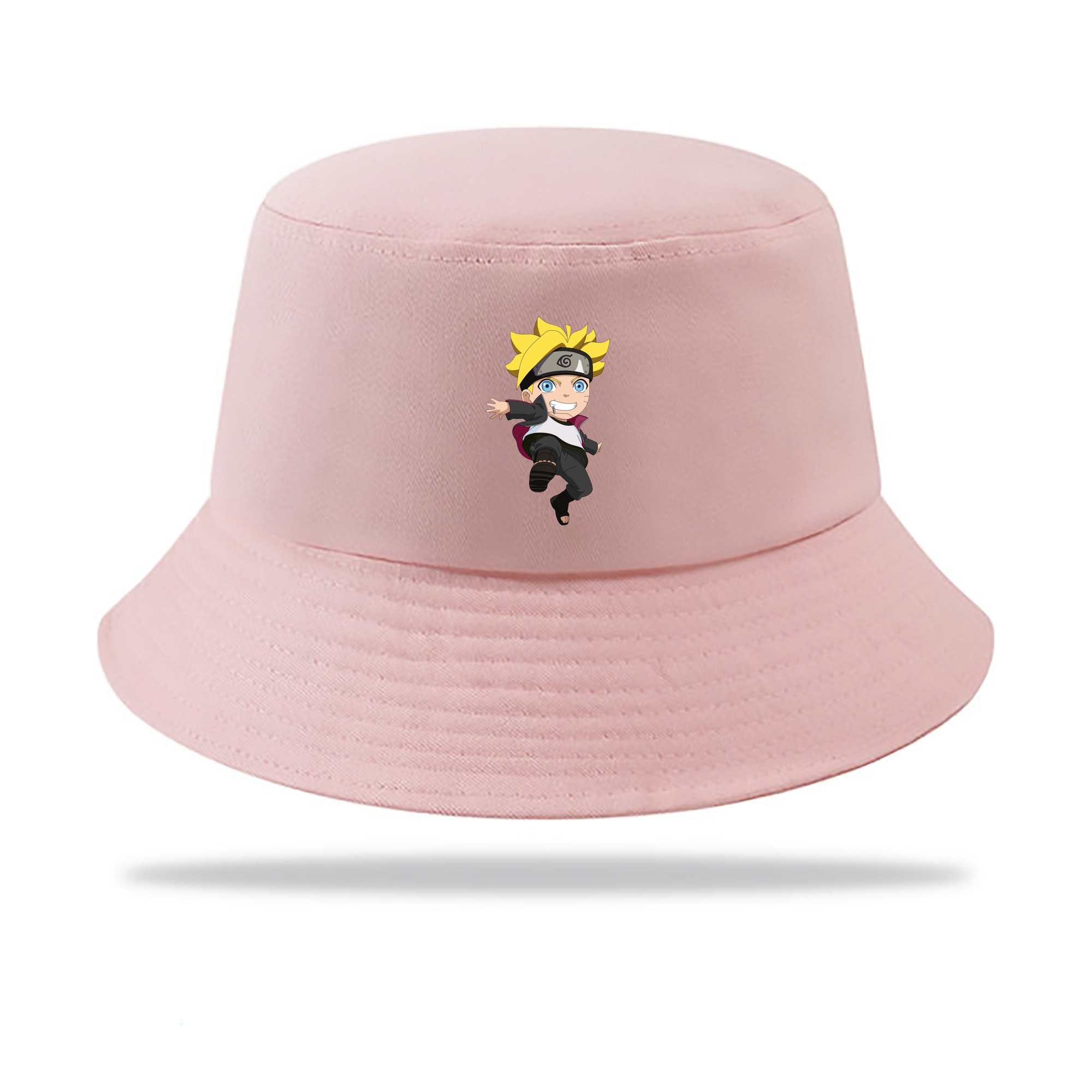 （画像用） NARUTO -ナルト- うずまき ボルト Uzumaki Boruto アウトドア日除けバケットハット