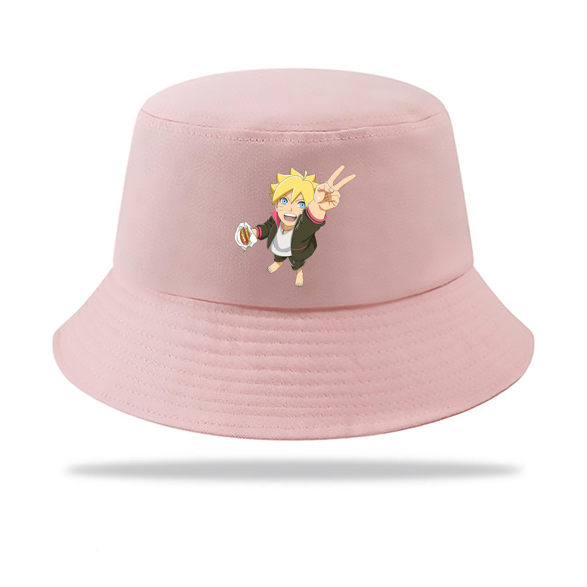 （画像用） NARUTO -ナルト- うずまき ボルト Uzumaki Boruto アウトドア日除けバケットハット