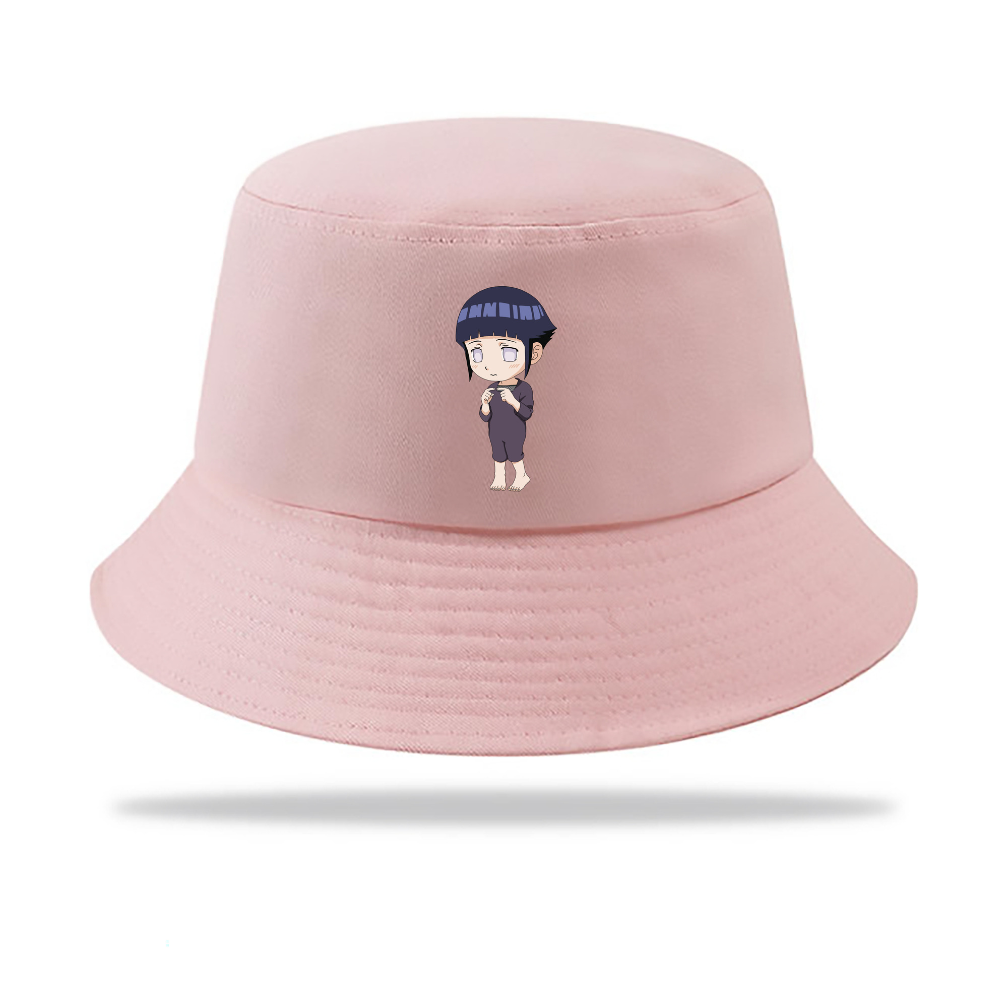 （画像用） NARUTO -ナルト- 日向ヒナタ Hyūga Hinata アウトドア日除けバケットハット