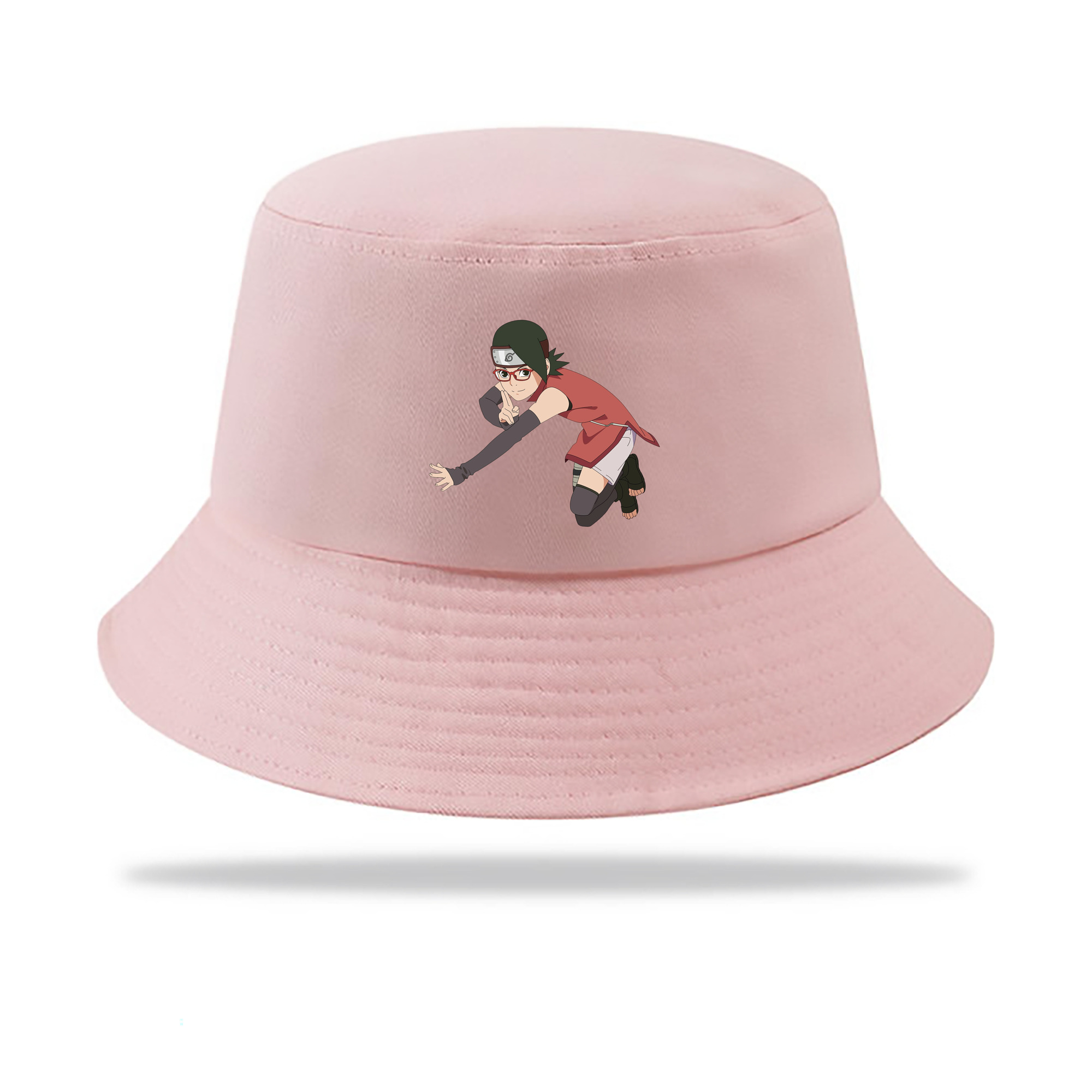 （画像用） NARUTO -ナルト- うちは サラダ Uchiha Sarada アウトドア日除けバケットハット