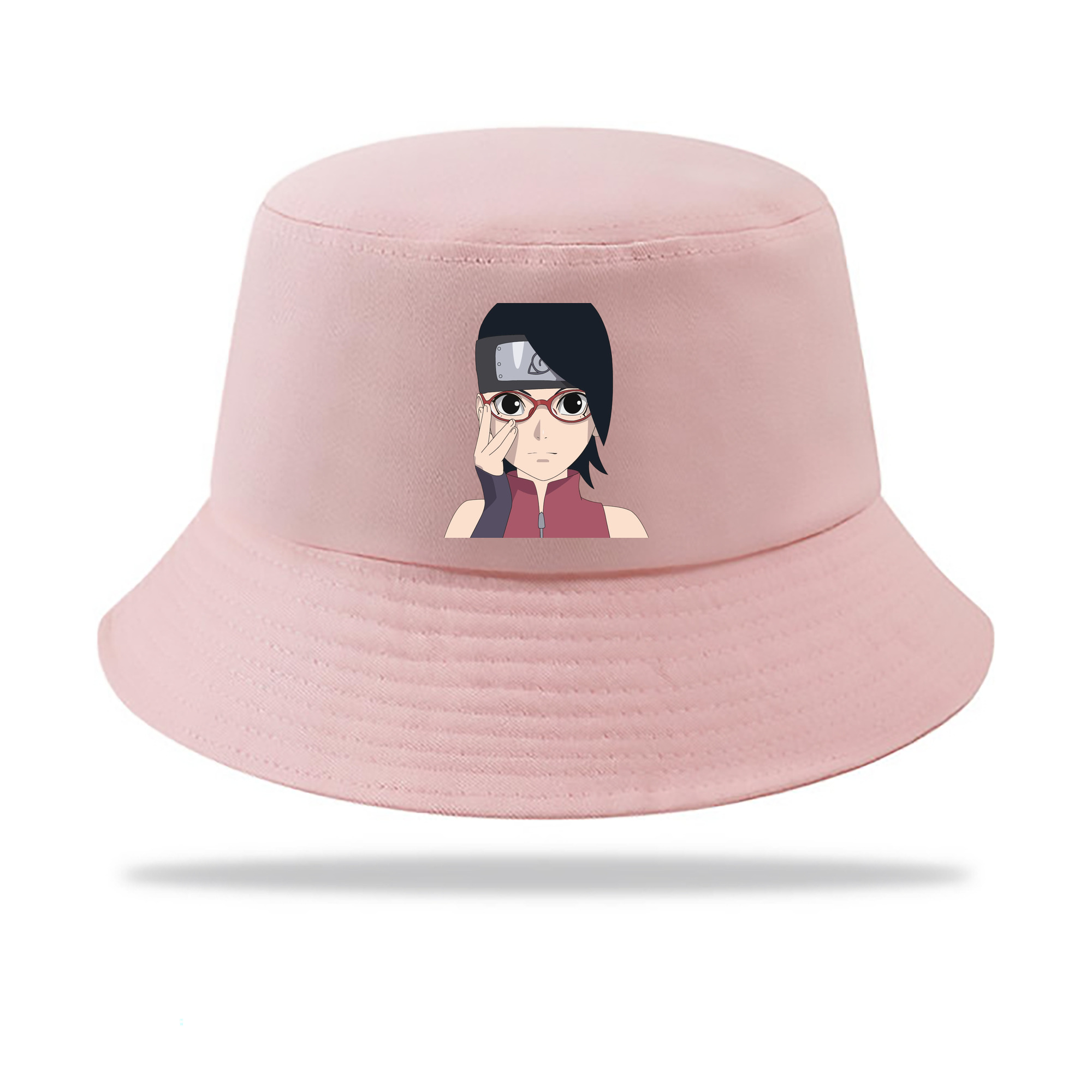 （画像用） NARUTO -ナルト- うちは サラダ Uchiha Sarada アウトドア日除けバケットハット