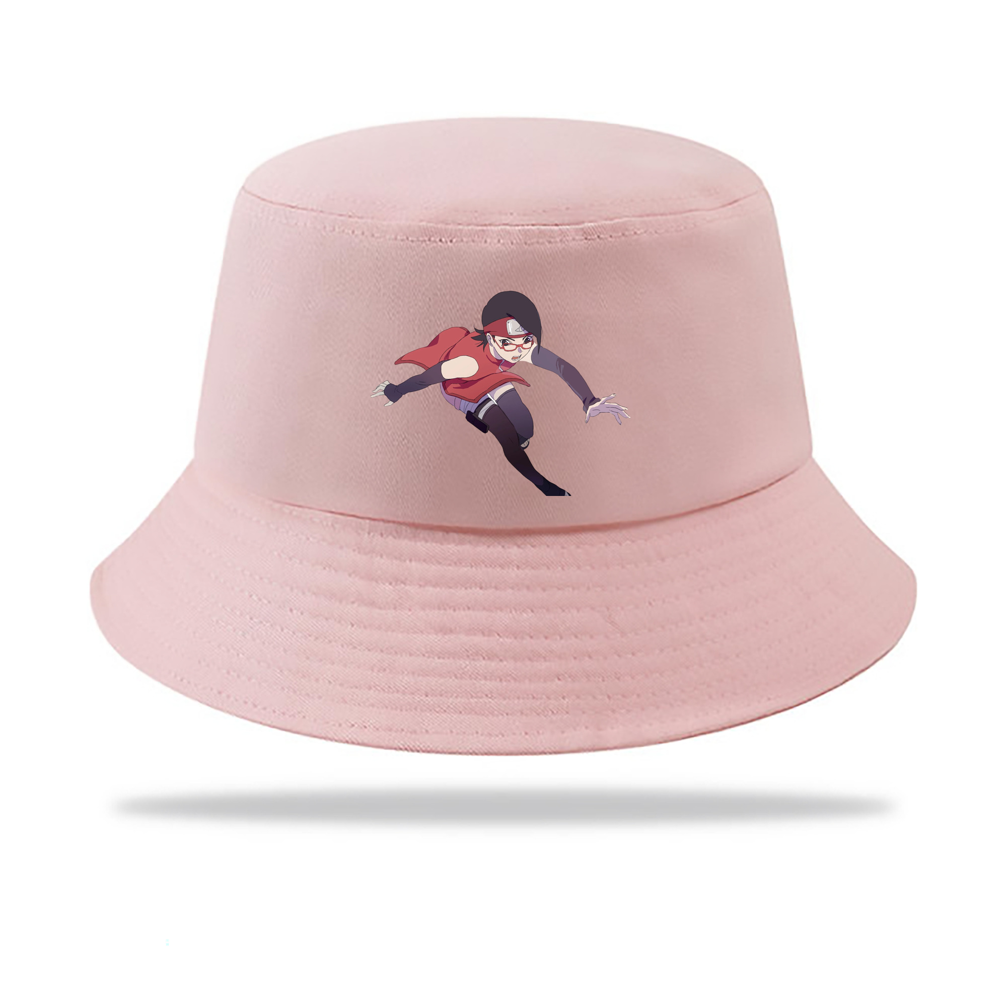 （画像用） NARUTO -ナルト- うちは サラダ Uchiha Sarada アウトドア日除けバケットハット
