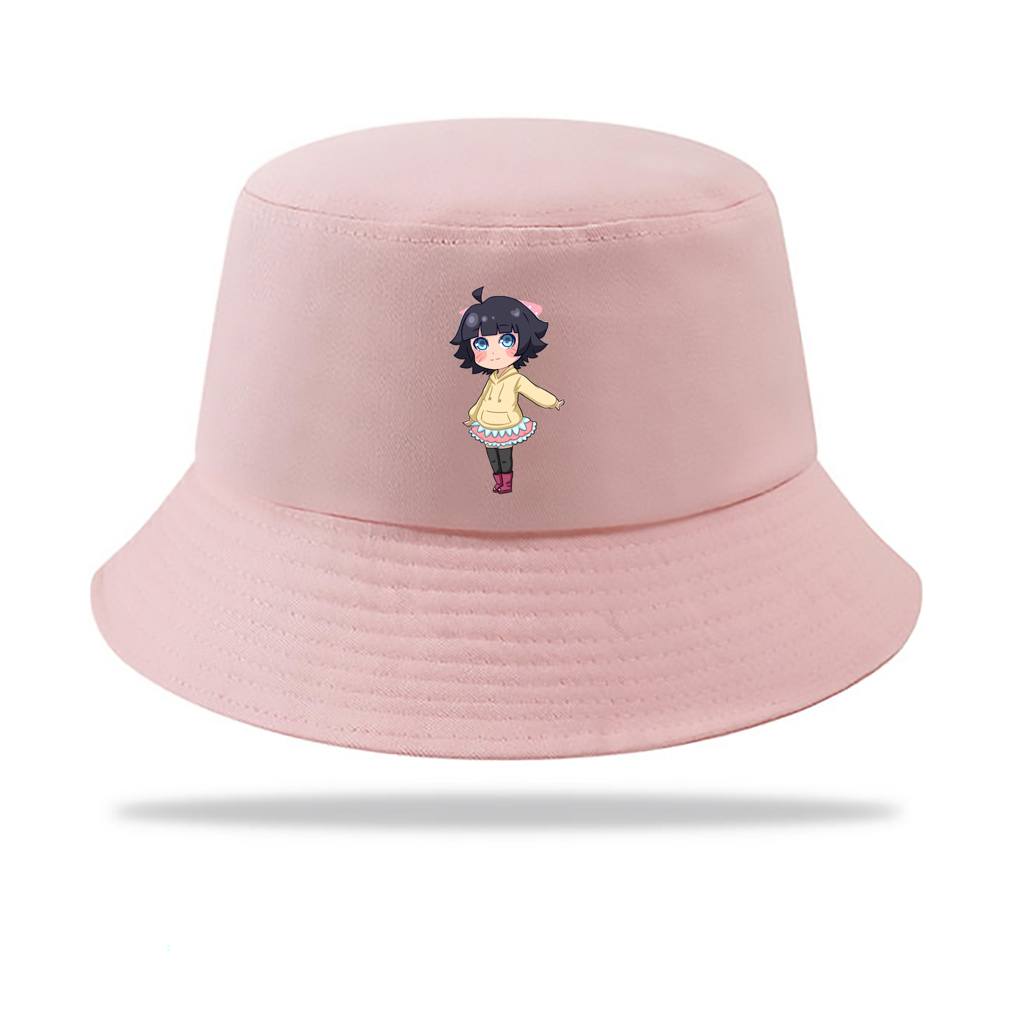（画像用） NARUTO -ナルト- うずまき ヒマワリ Uzumaki Himawari アウトドア日除けバケットハット