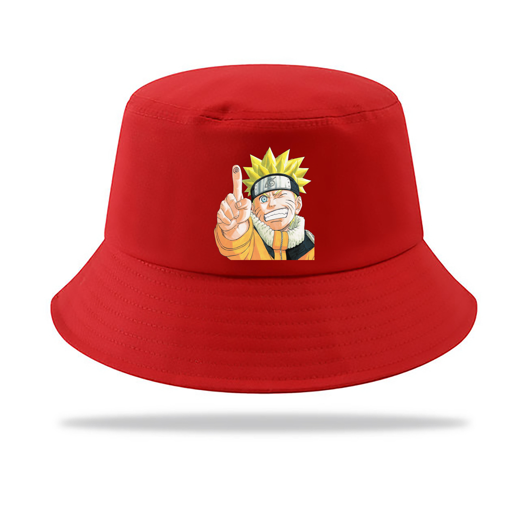 （画像用） NARUTO -ナルト- うずまき ナルト Uzumaki Naruto アウトドア日除けバケットハット