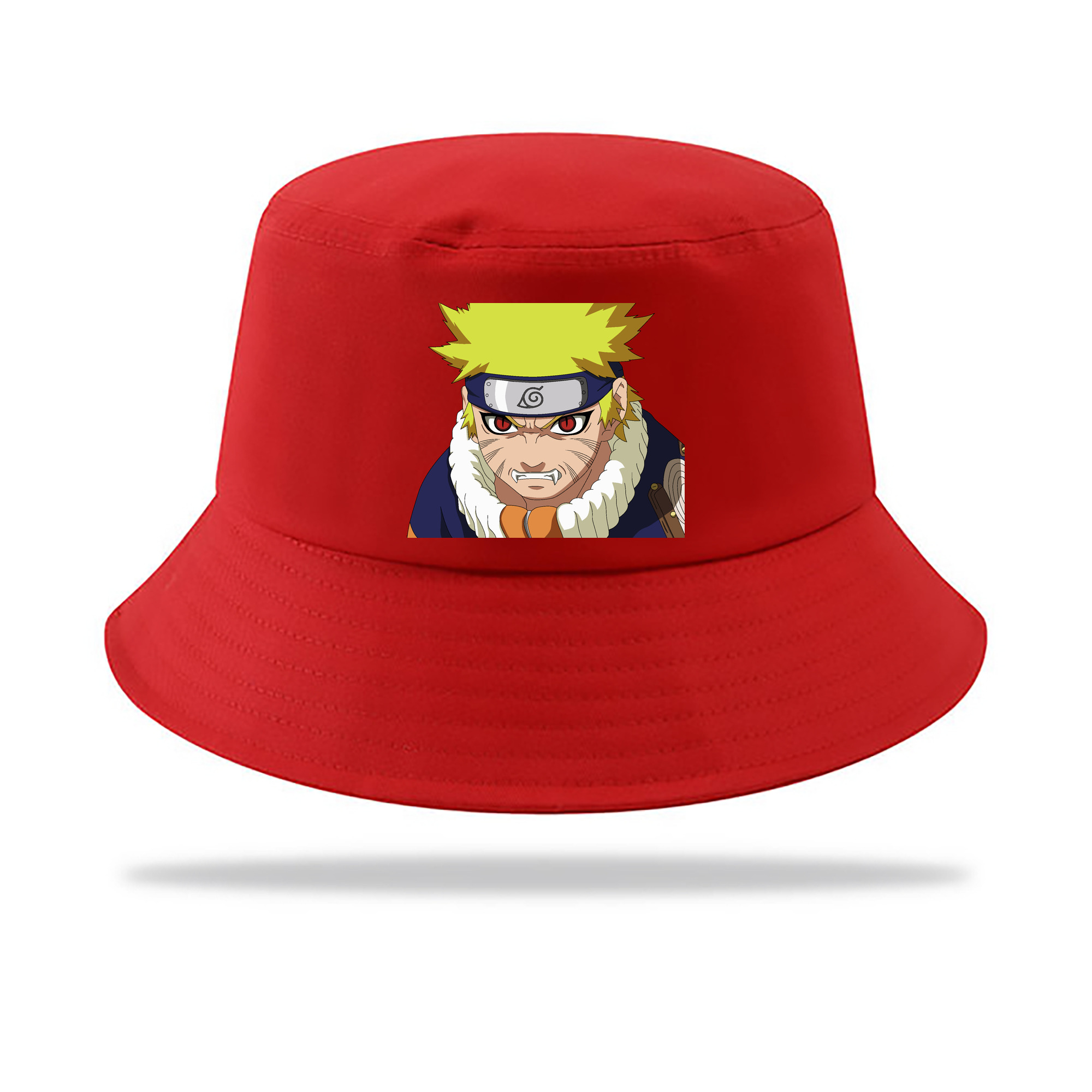（画像用） NARUTO -ナルト- うずまき ナルト Uzumaki Naruto アウトドア日除けバケットハット
