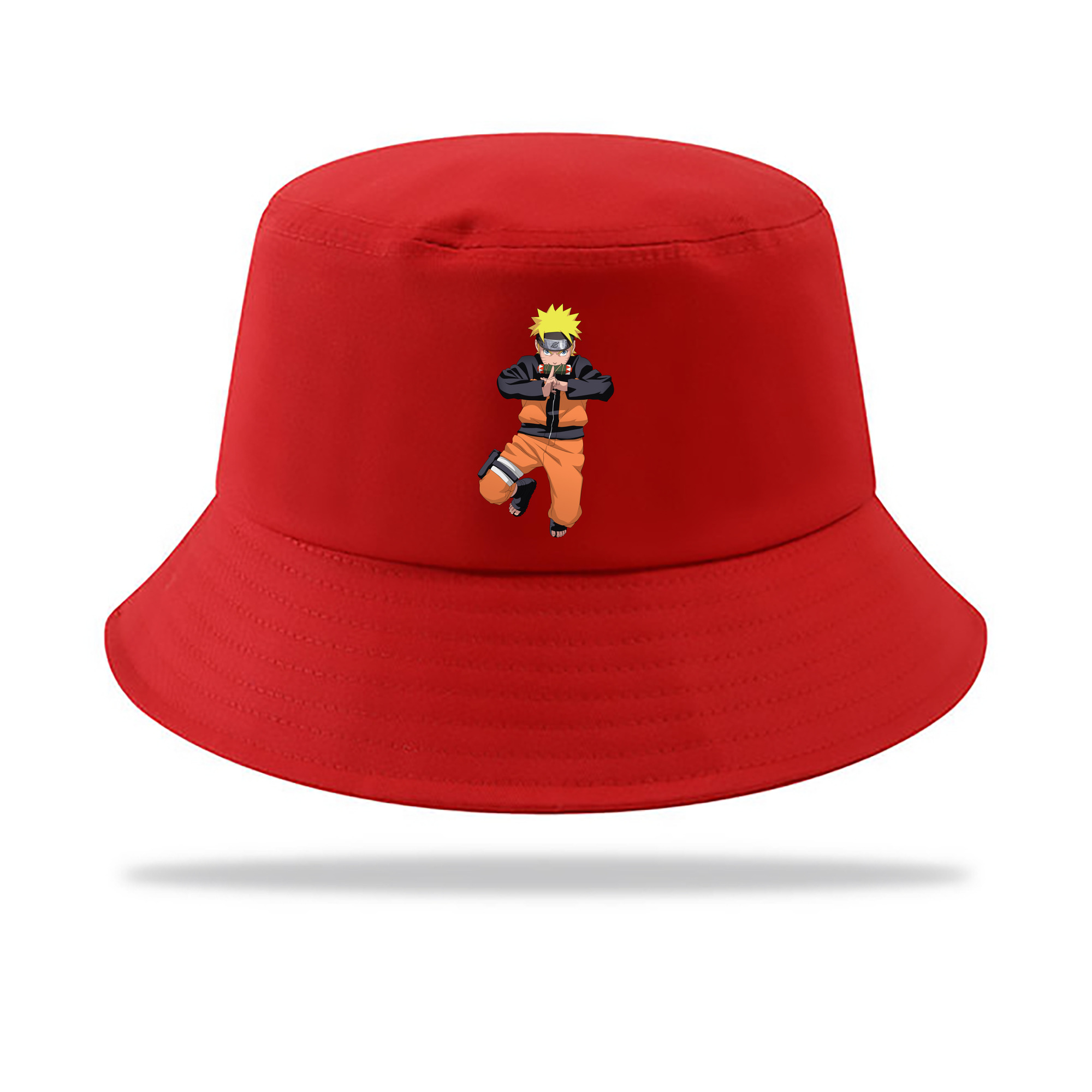 （画像用） NARUTO -ナルト- うずまき ナルト Uzumaki Naruto アウトドア日除けバケットハット