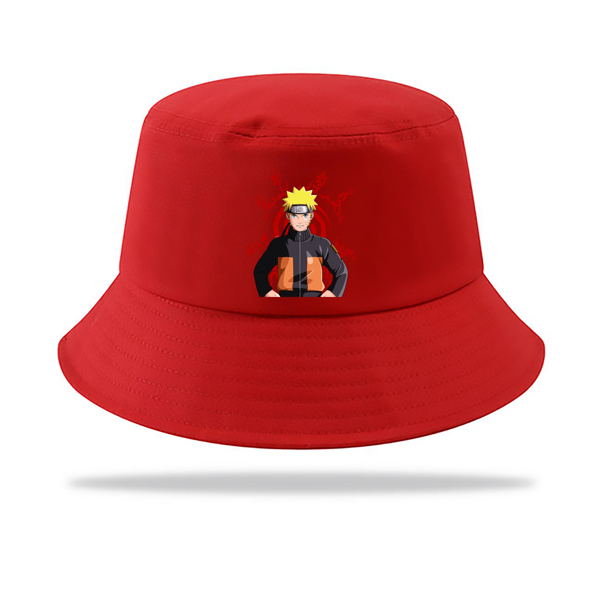 （画像用） NARUTO -ナルト- うずまき ナルト Uzumaki Naruto アウトドア日除けバケットハット