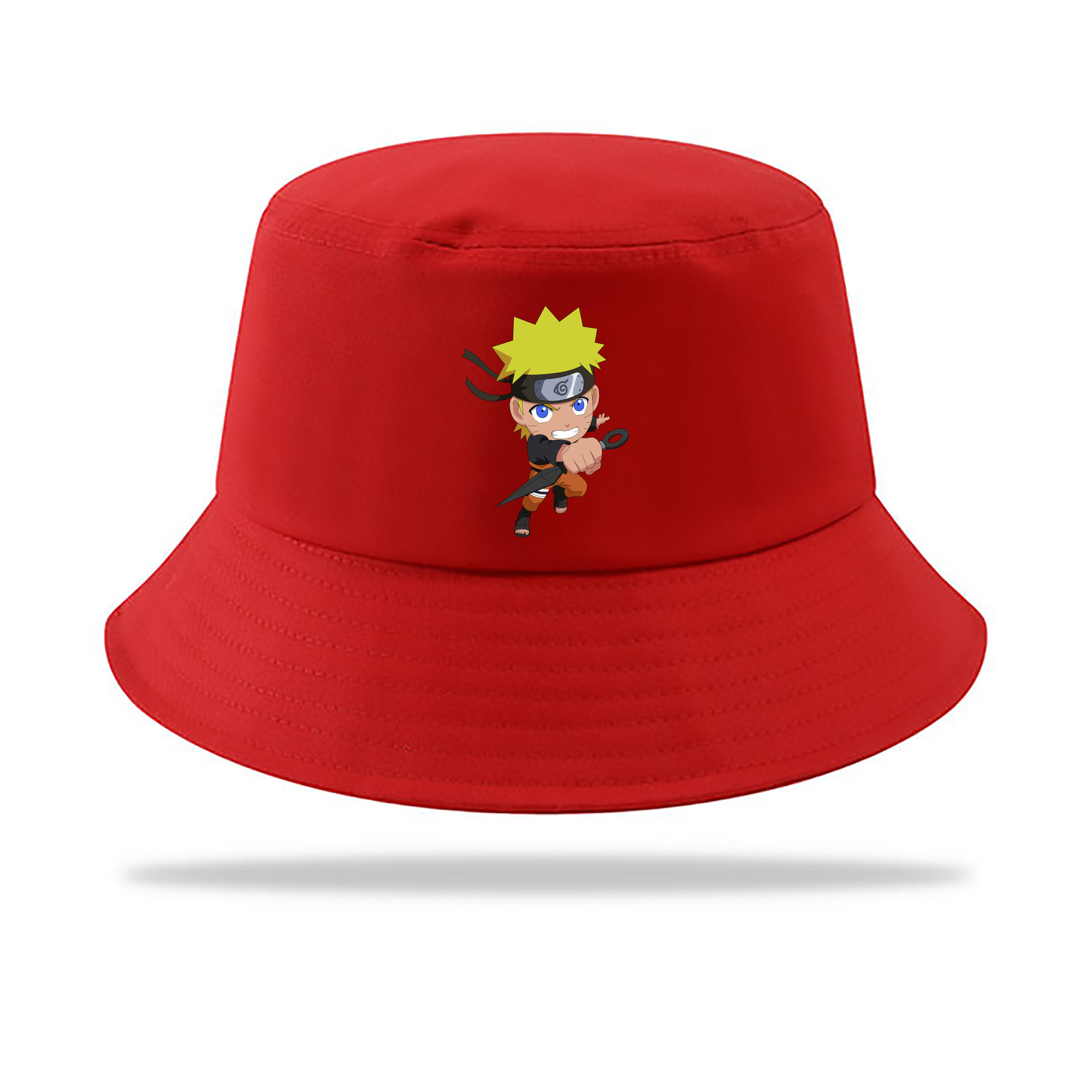 （画像用） NARUTO -ナルト- うずまき ナルト Uzumaki Naruto アウトドア日除けバケットハット