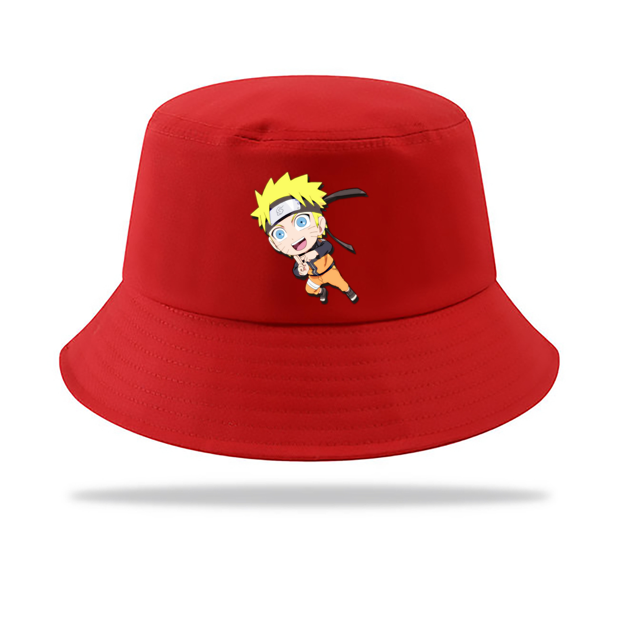（画像用） NARUTO -ナルト- うずまき ナルト Uzumaki Naruto アウトドア日除けバケットハット