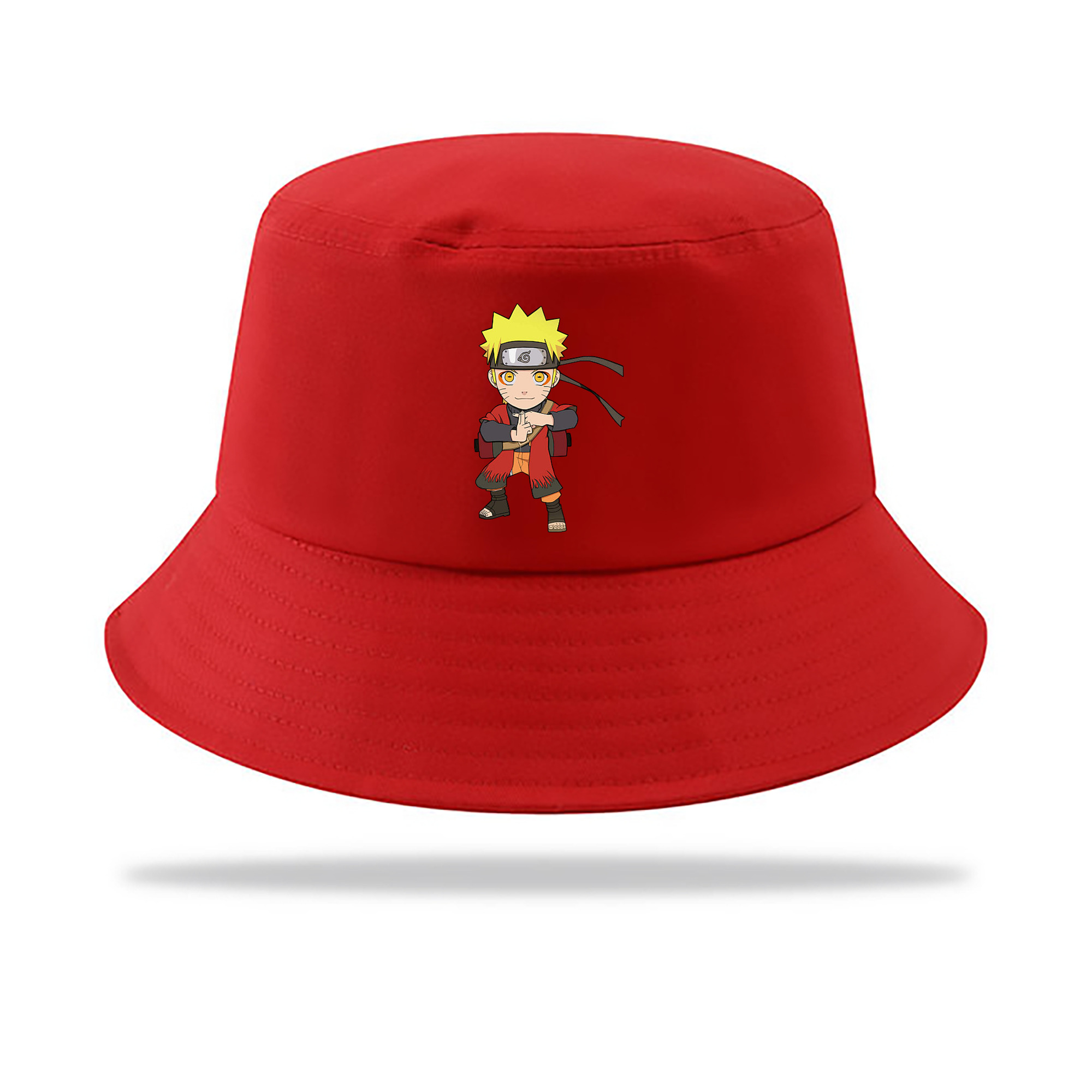 （画像用） NARUTO -ナルト- うずまき ナルト Uzumaki Naruto アウトドア日除けバケットハット