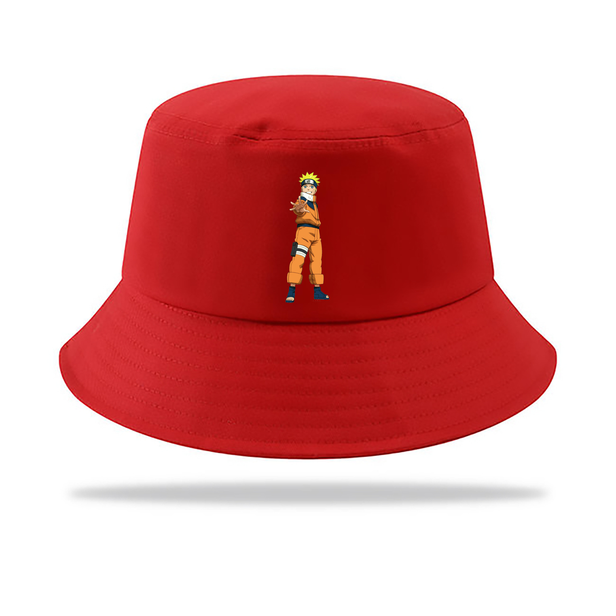 （画像用） NARUTO -ナルト- うずまき ナルト Uzumaki Naruto アウトドア日除けバケットハット