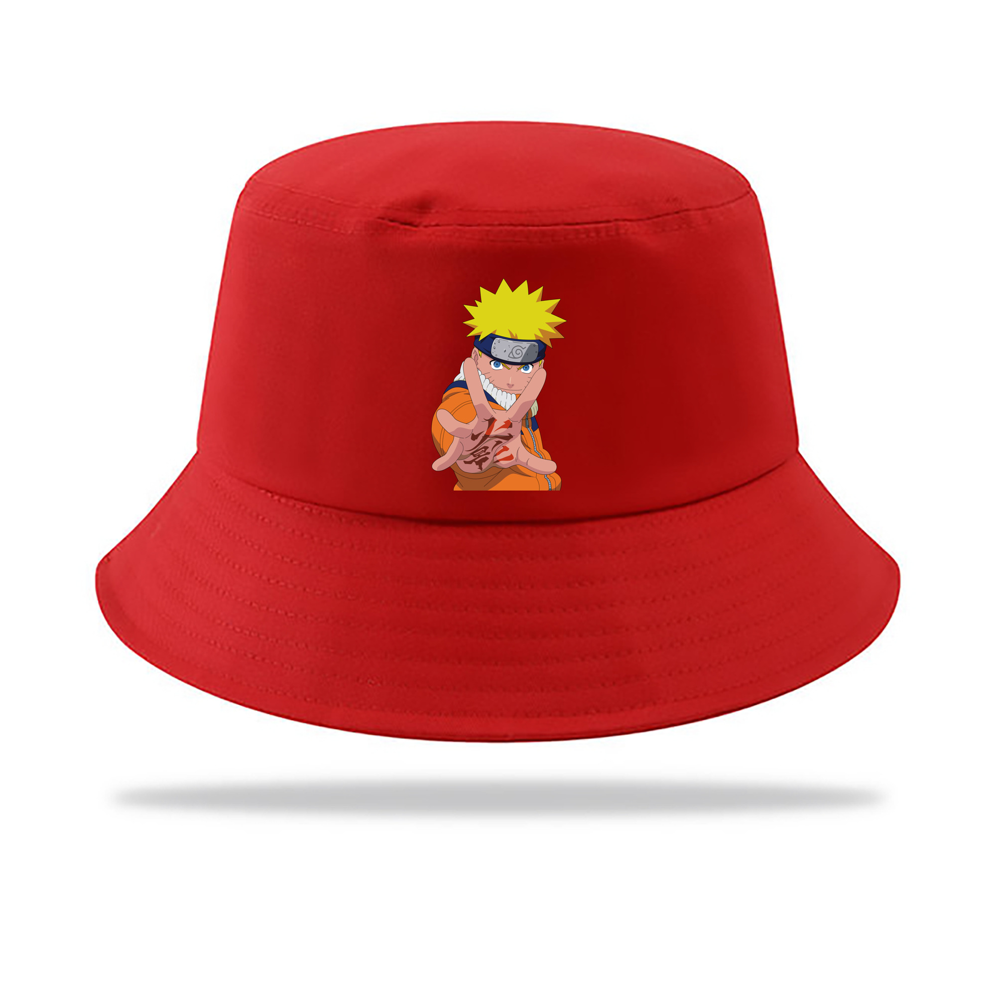（画像用） NARUTO -ナルト- うずまき ナルト Uzumaki Naruto アウトドア日除けバケットハット