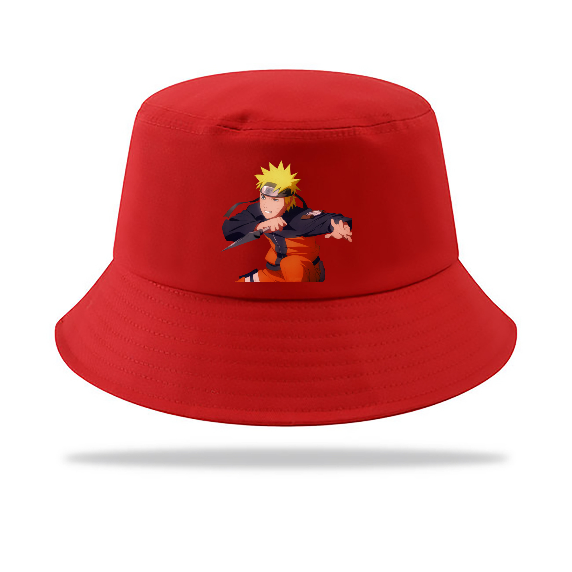 （画像用） NARUTO -ナルト- うずまき ナルト Uzumaki Naruto アウトドア日除けバケットハット