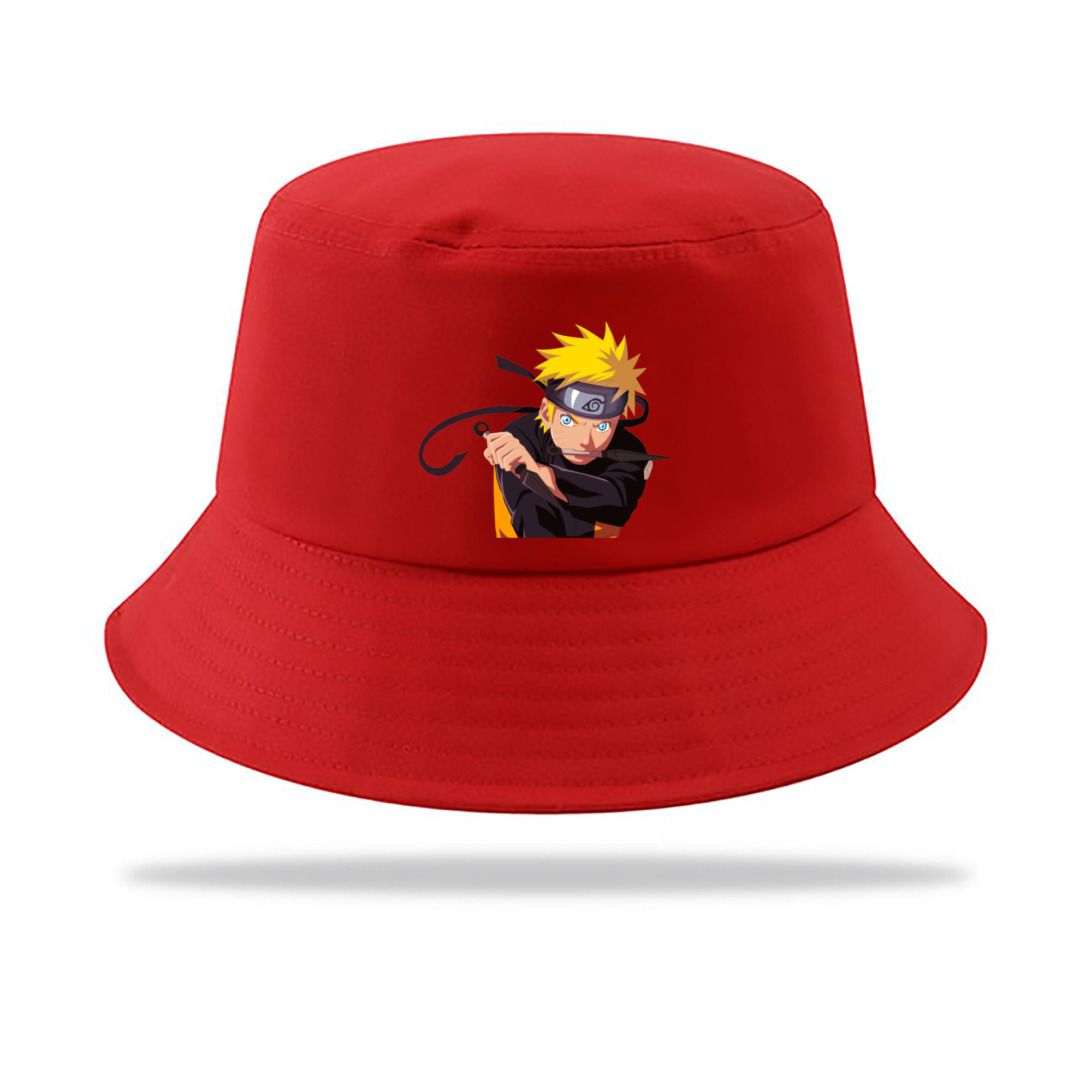 （画像用） NARUTO -ナルト- うずまき ナルト Uzumaki Naruto アウトドア日除けバケットハット