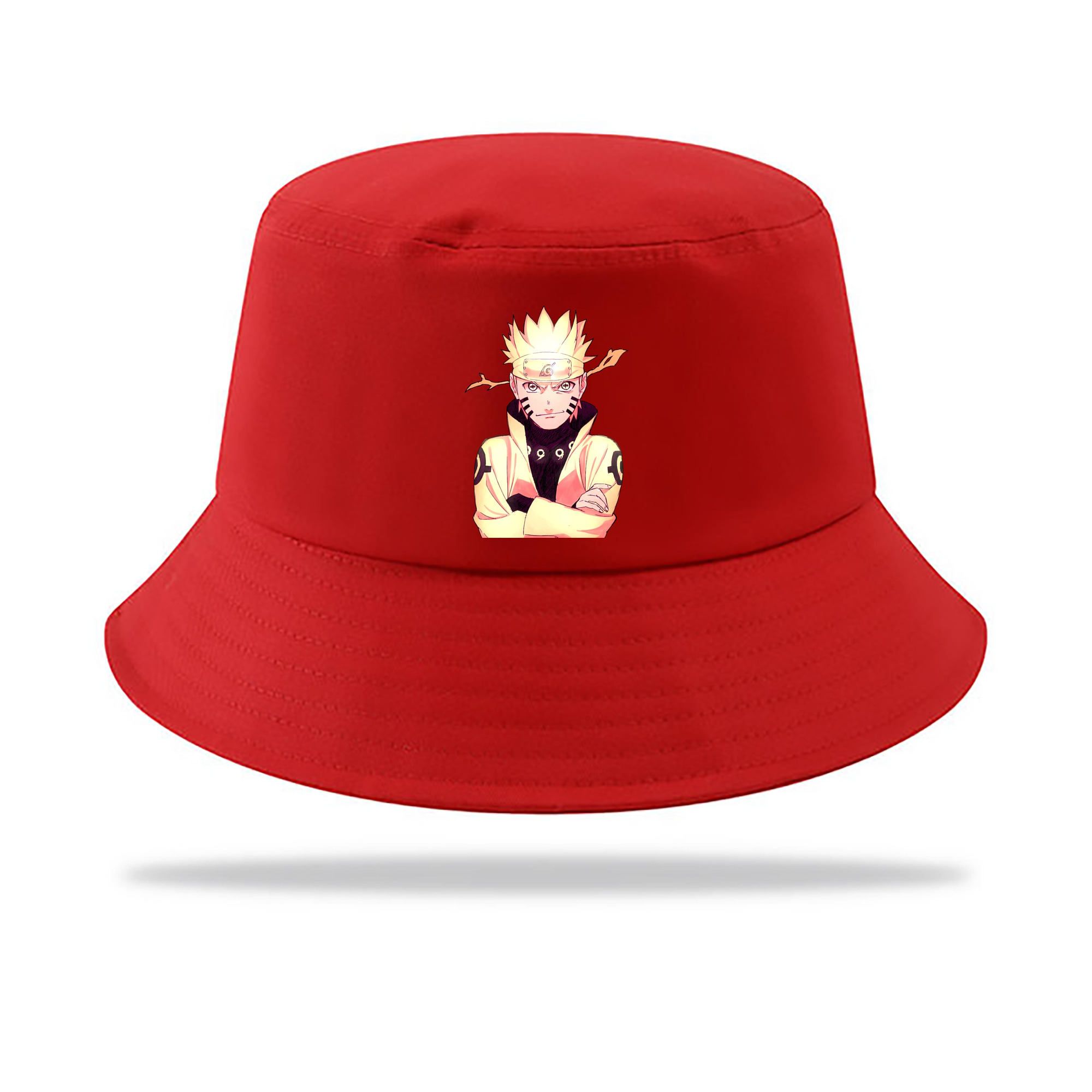 （画像用） NARUTO -ナルト- うずまき ナルト Uzumaki Naruto アウトドア日除けバケットハット