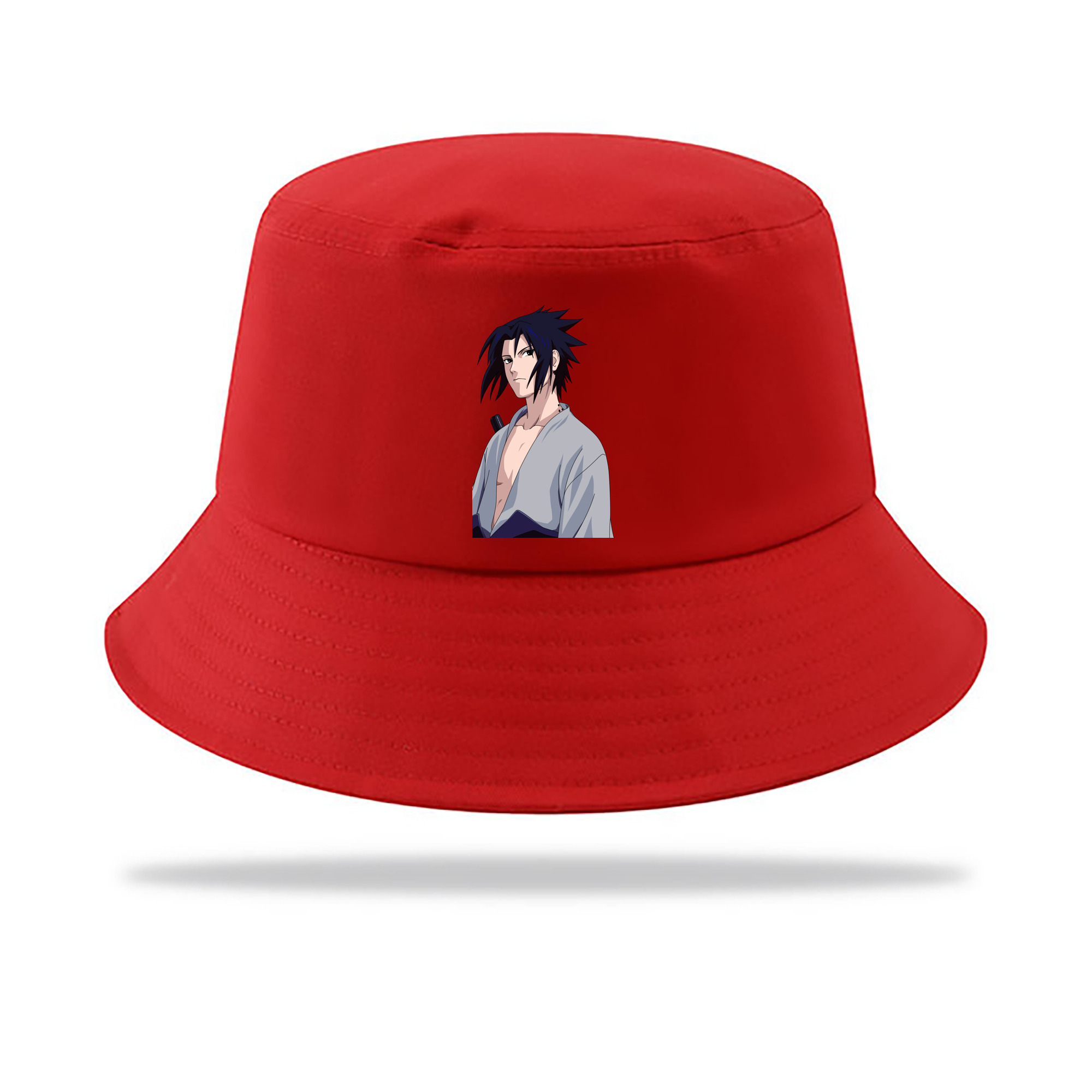 （画像用） NARUTO -ナルト- うちは サスケ Uchiha Sasuke アウトドア日除けバケットハット