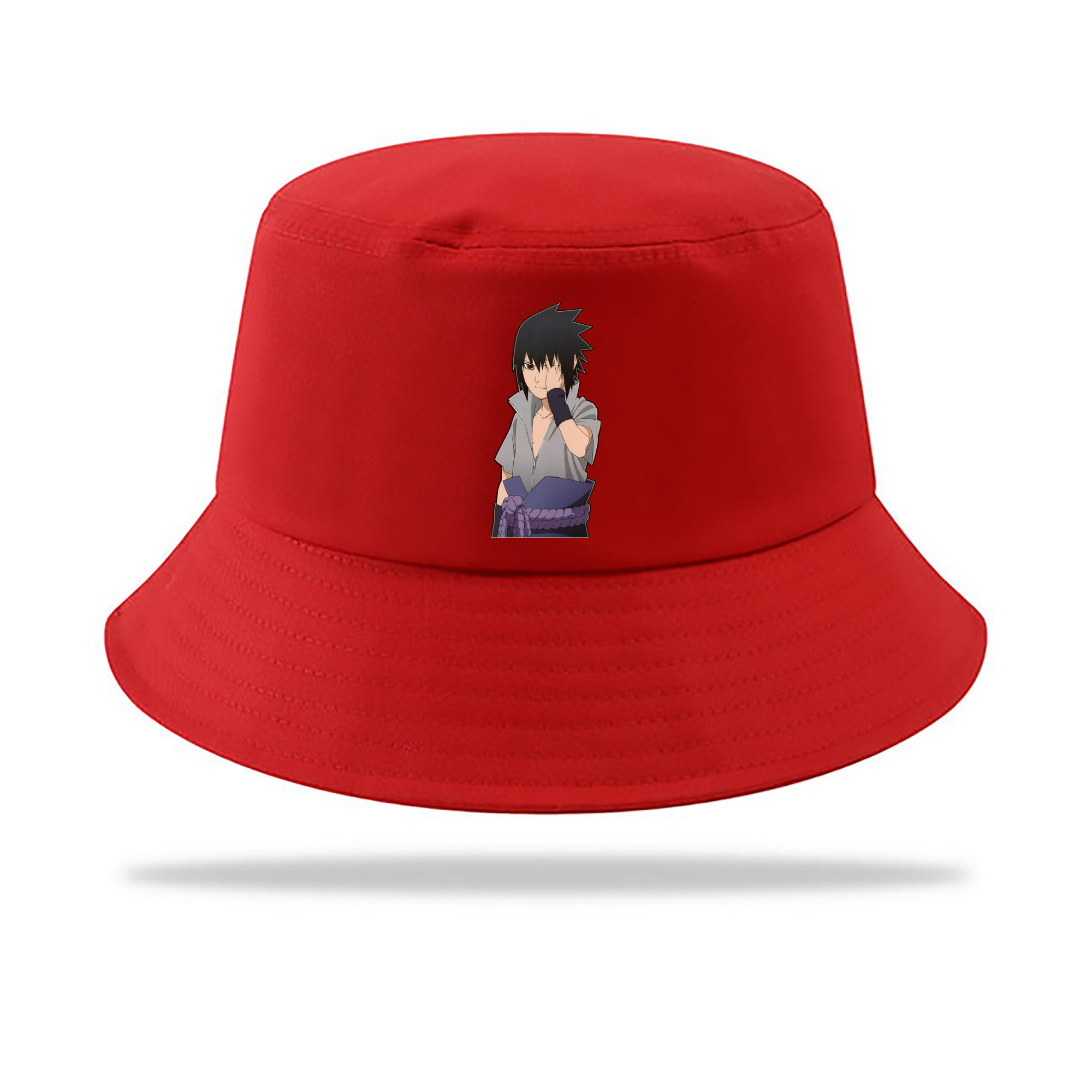 （画像用） NARUTO -ナルト- うちは サスケ Uchiha Sasuke アウトドア日除けバケットハット