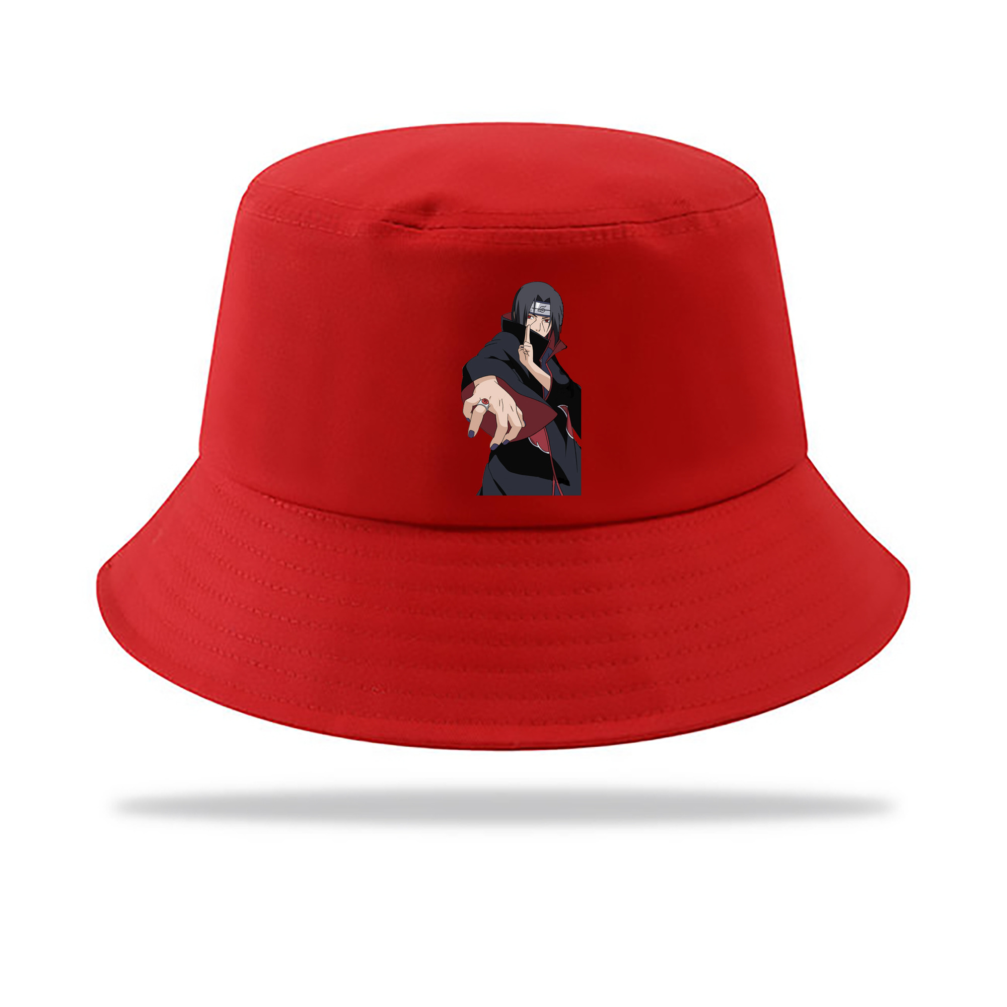 （画像用） NARUTO -ナルト- うちは イタチ Uchiha Itachi アウトドア日除けバケットハット