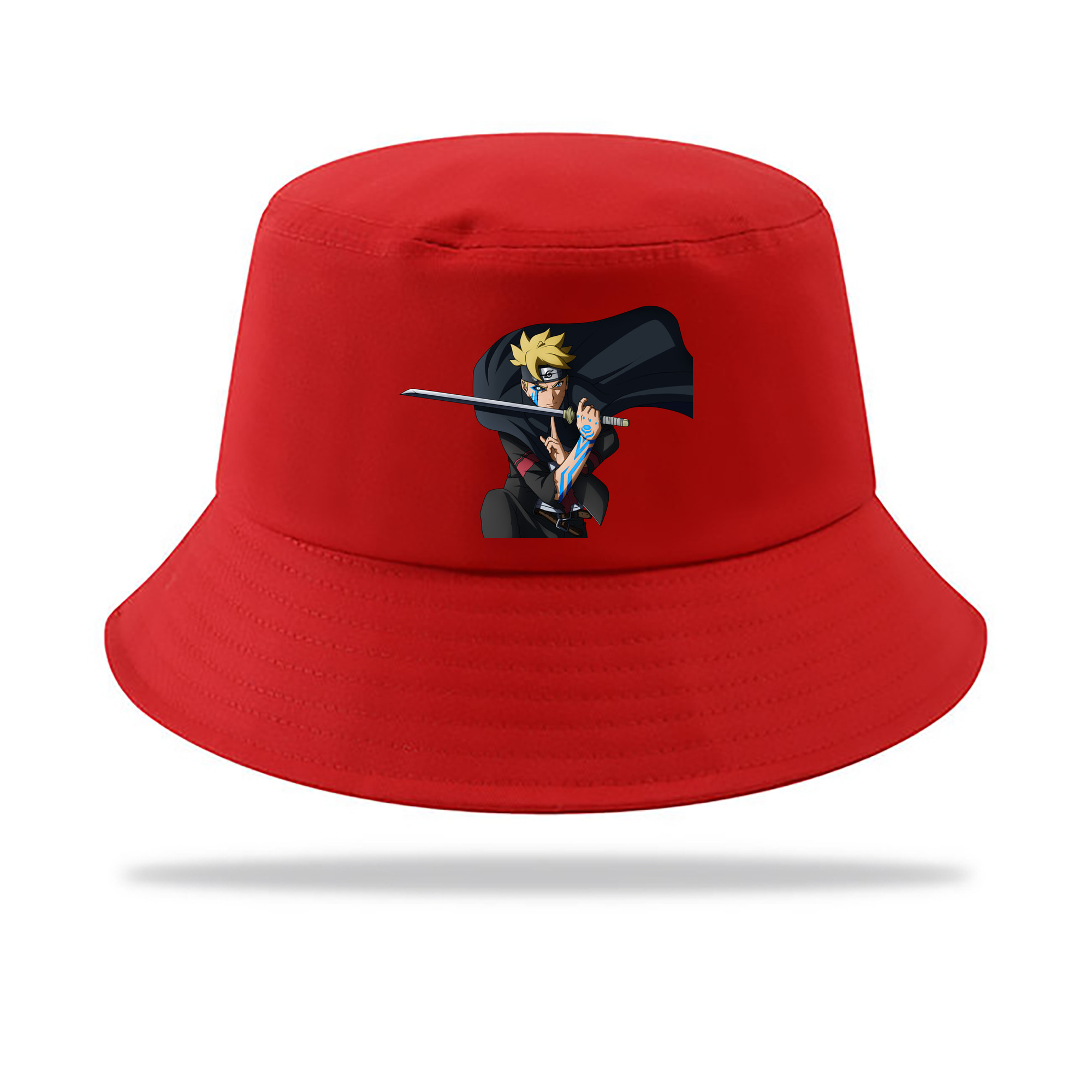 （画像用） NARUTO -ナルト- うずまき ボルト Uzumaki Boruto アウトドア日除けバケットハット