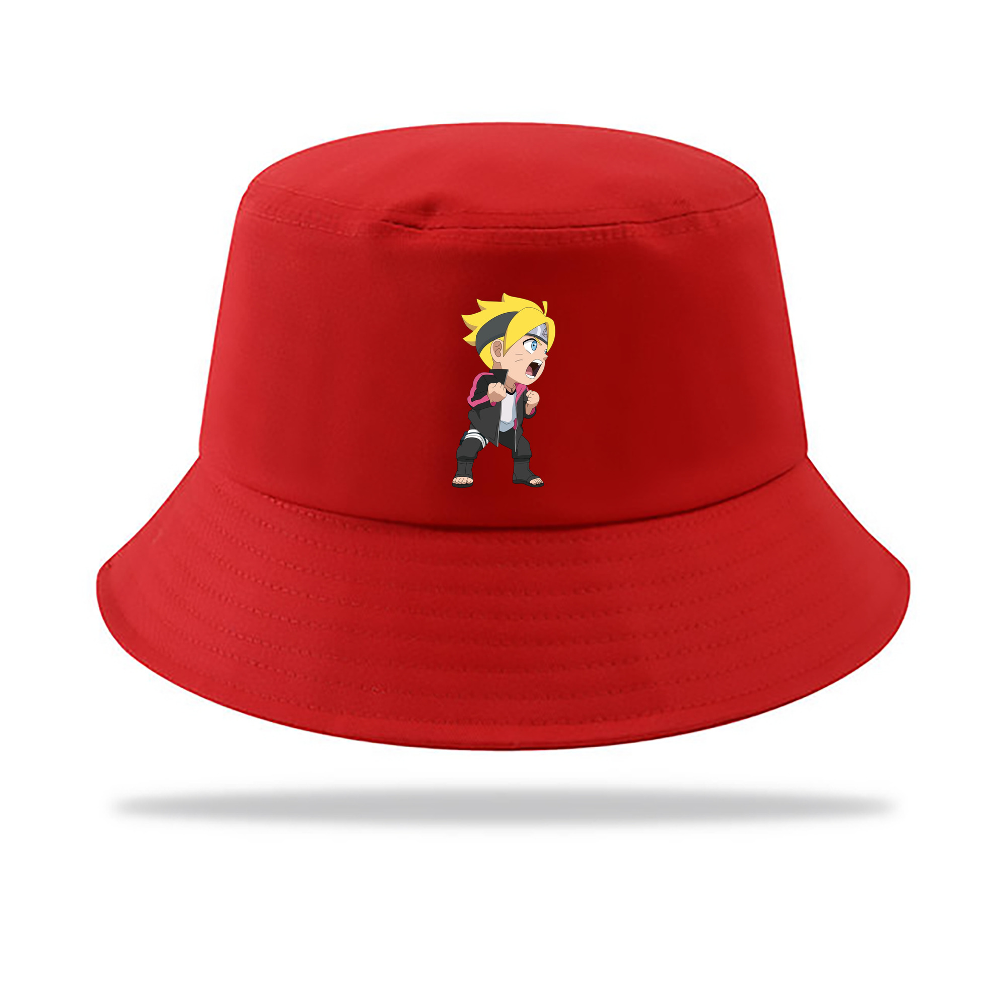 （画像用） NARUTO -ナルト- うずまき ボルト Uzumaki Boruto アウトドア日除けバケットハット