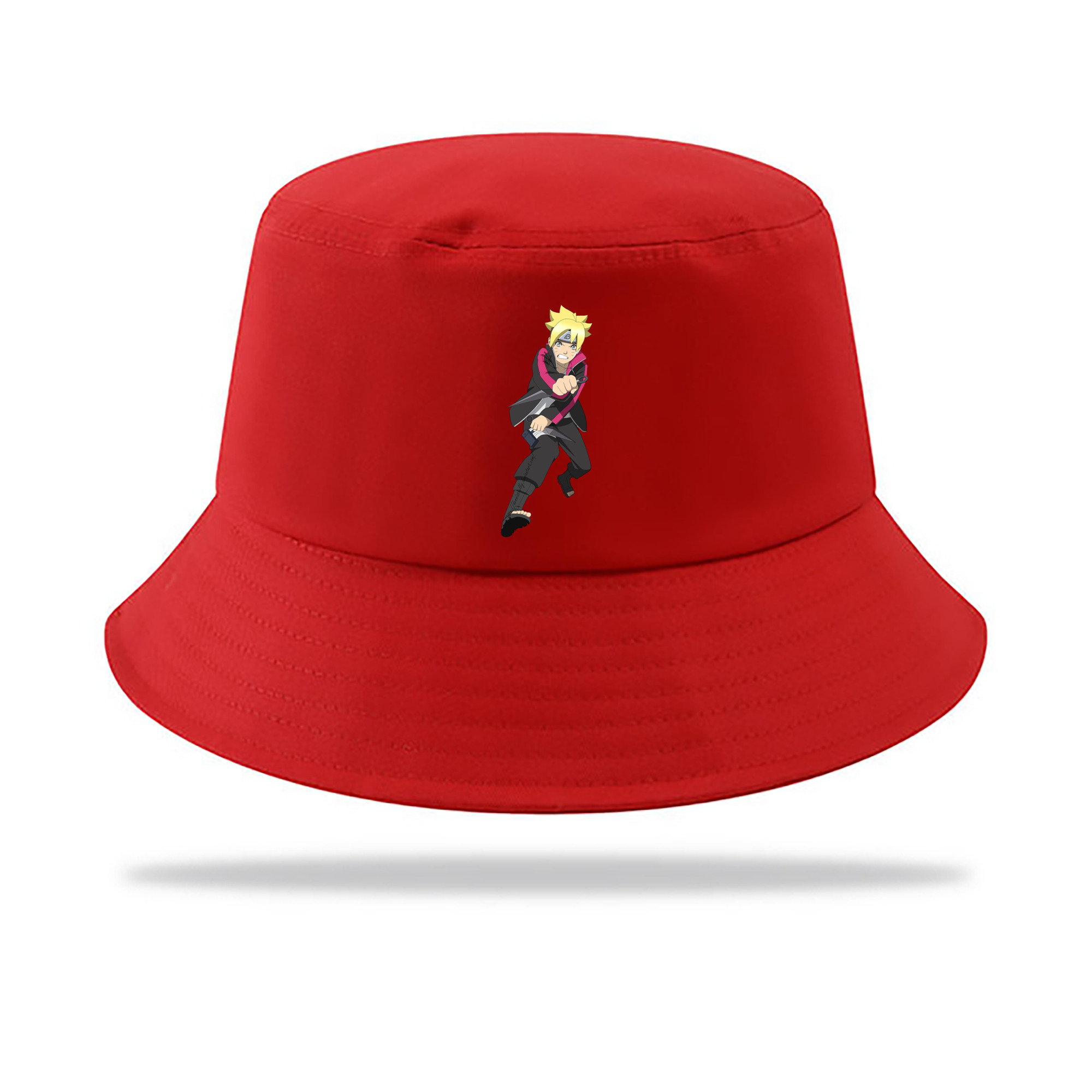 （画像用） NARUTO -ナルト- うずまき ボルト Uzumaki Boruto アウトドア日除けバケットハット