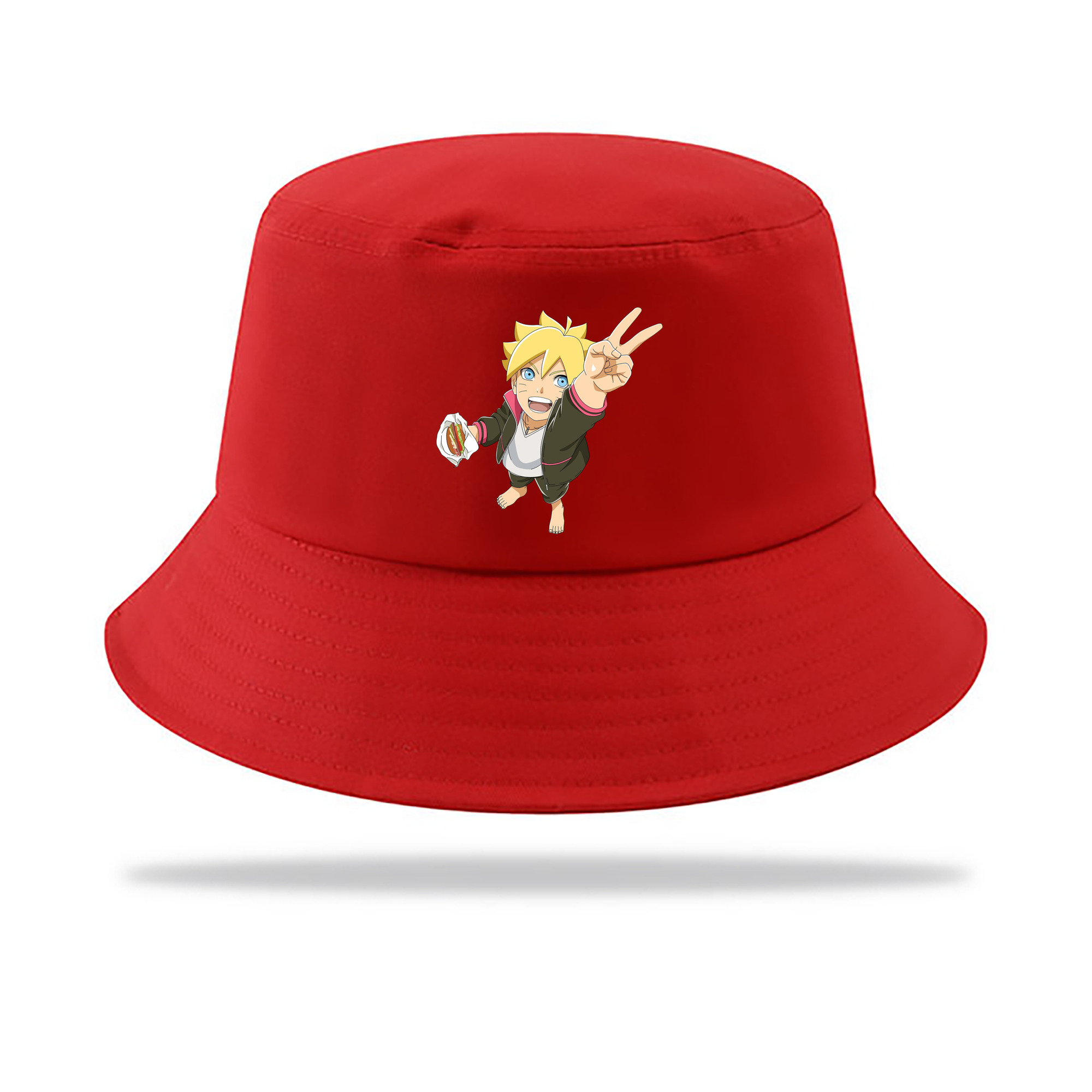 （画像用） NARUTO -ナルト- うずまき ボルト Uzumaki Boruto アウトドア日除けバケットハット