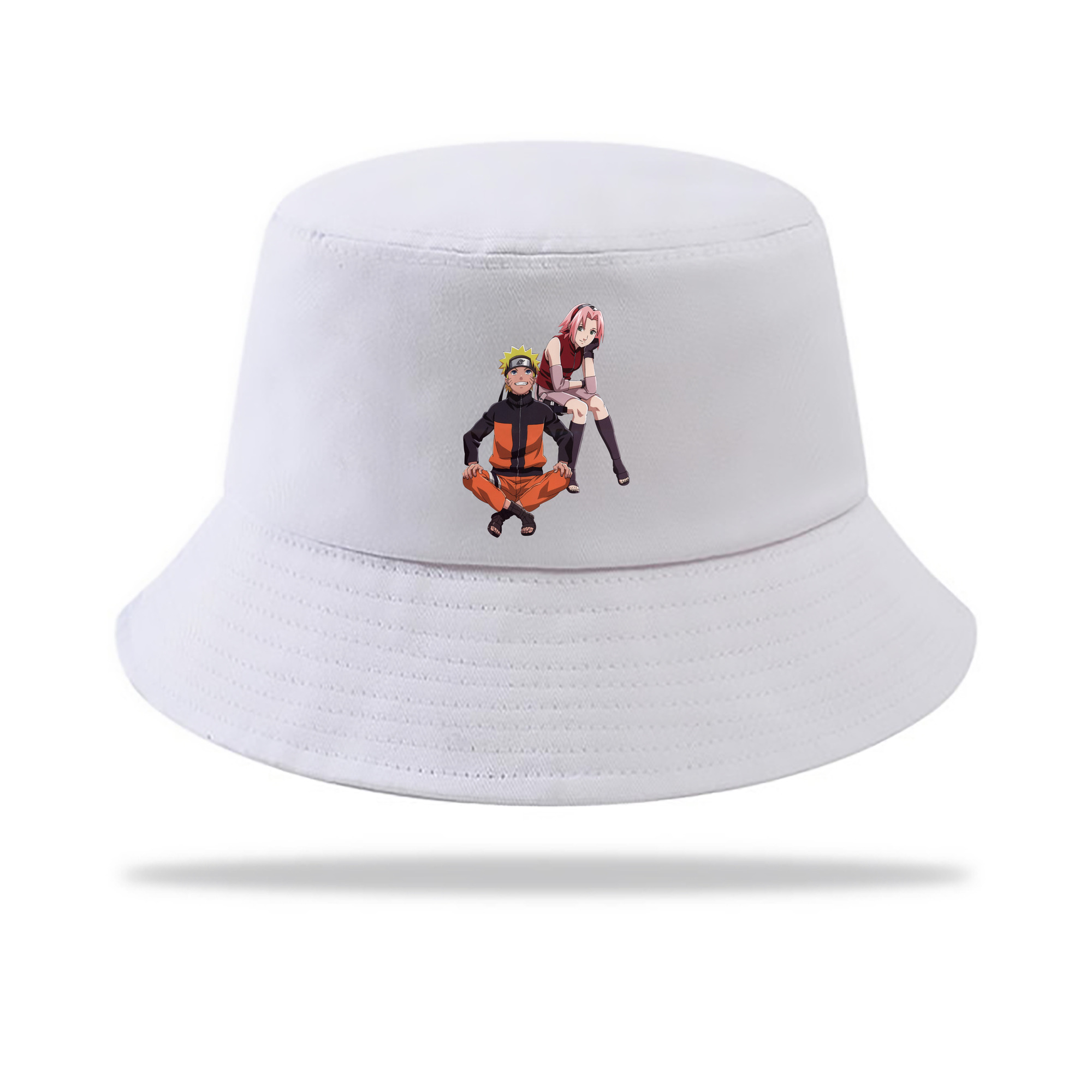 （画像用） NARUTO -ナルト- うずまき ナルト Uzumaki Naruto アウトドア日除けバケットハット