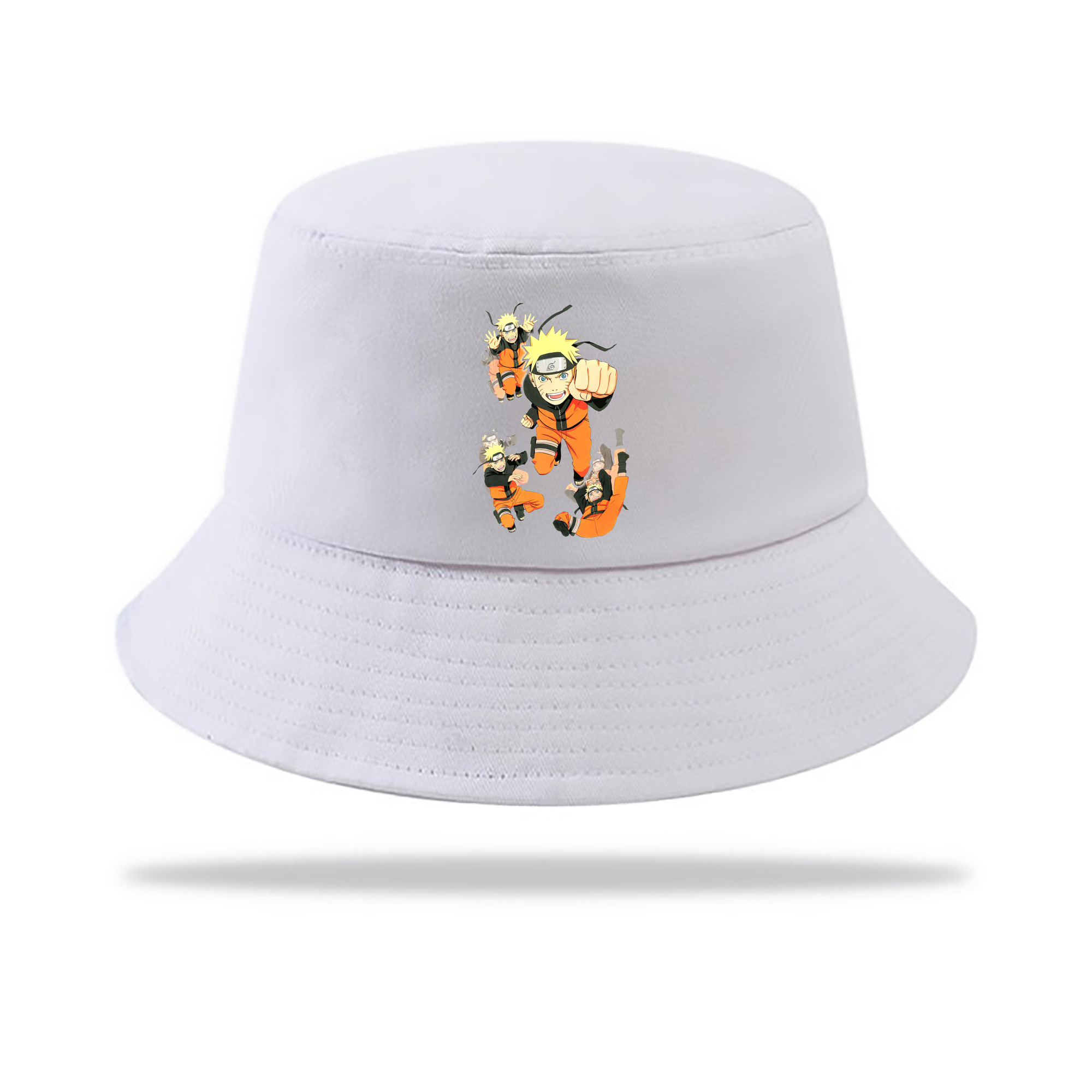 （画像用） NARUTO -ナルト- うずまき ナルト Uzumaki Naruto アウトドア日除けバケットハット