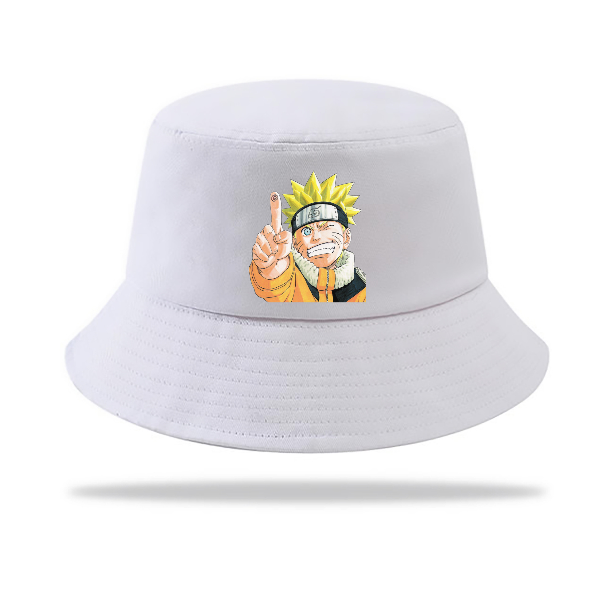 （画像用） NARUTO -ナルト- うずまき ナルト Uzumaki Naruto アウトドア日除けバケットハット