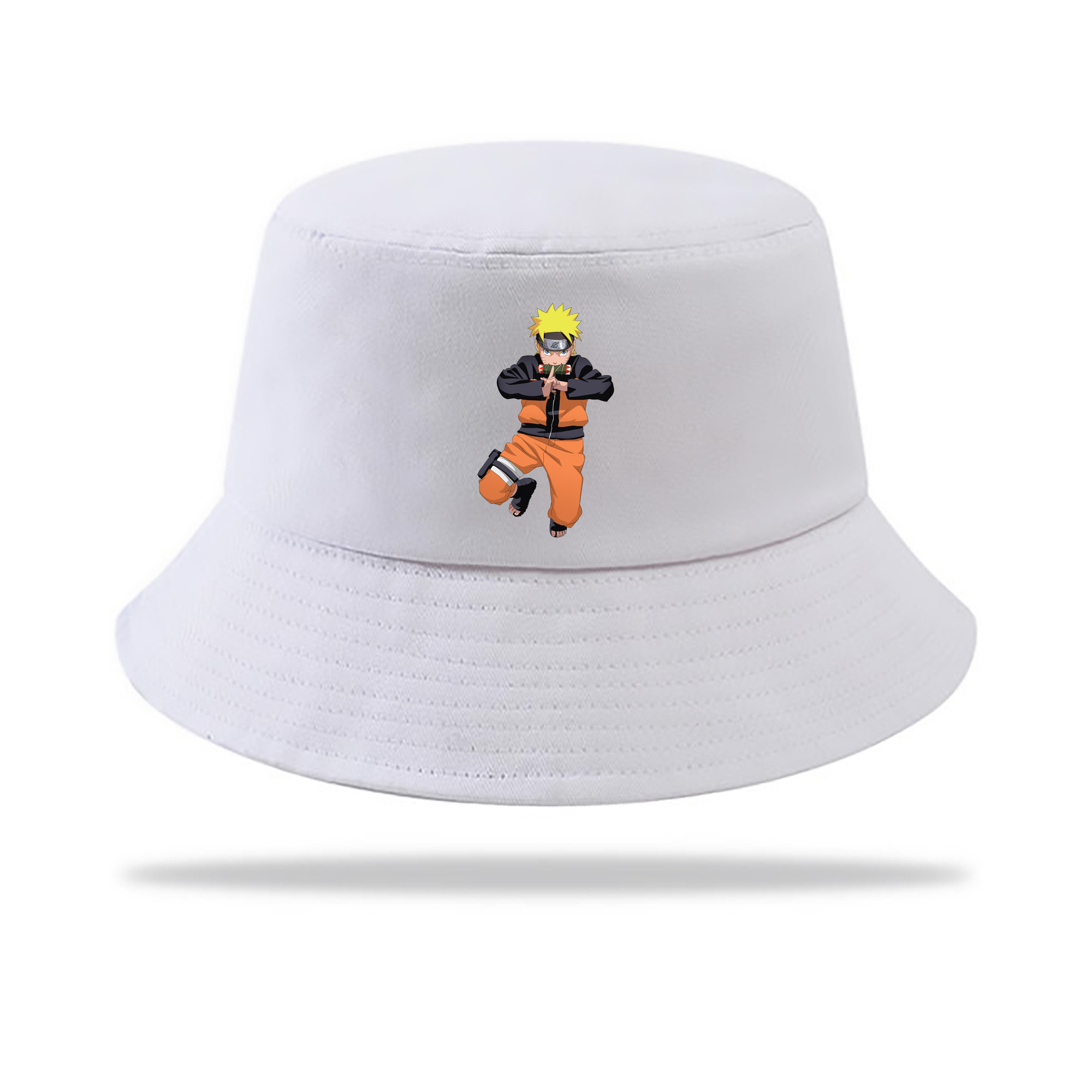 （画像用） NARUTO -ナルト- うずまき ナルト Uzumaki Naruto アウトドア日除けバケットハット