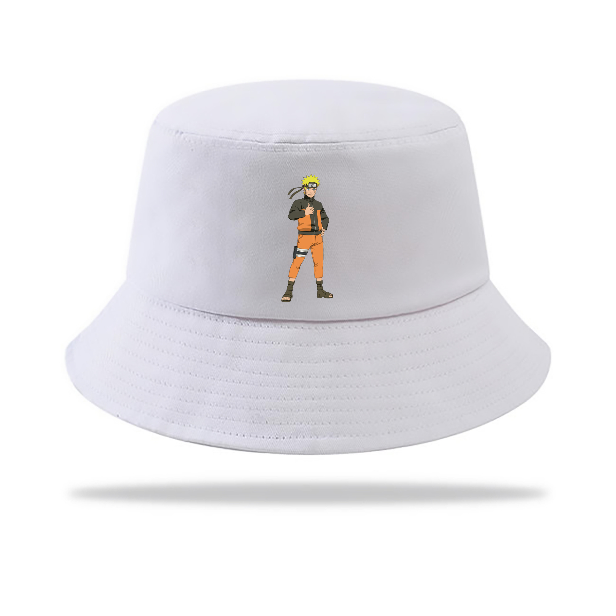 （画像用） NARUTO -ナルト- うずまき ナルト Uzumaki Naruto アウトドア日除けバケットハット
