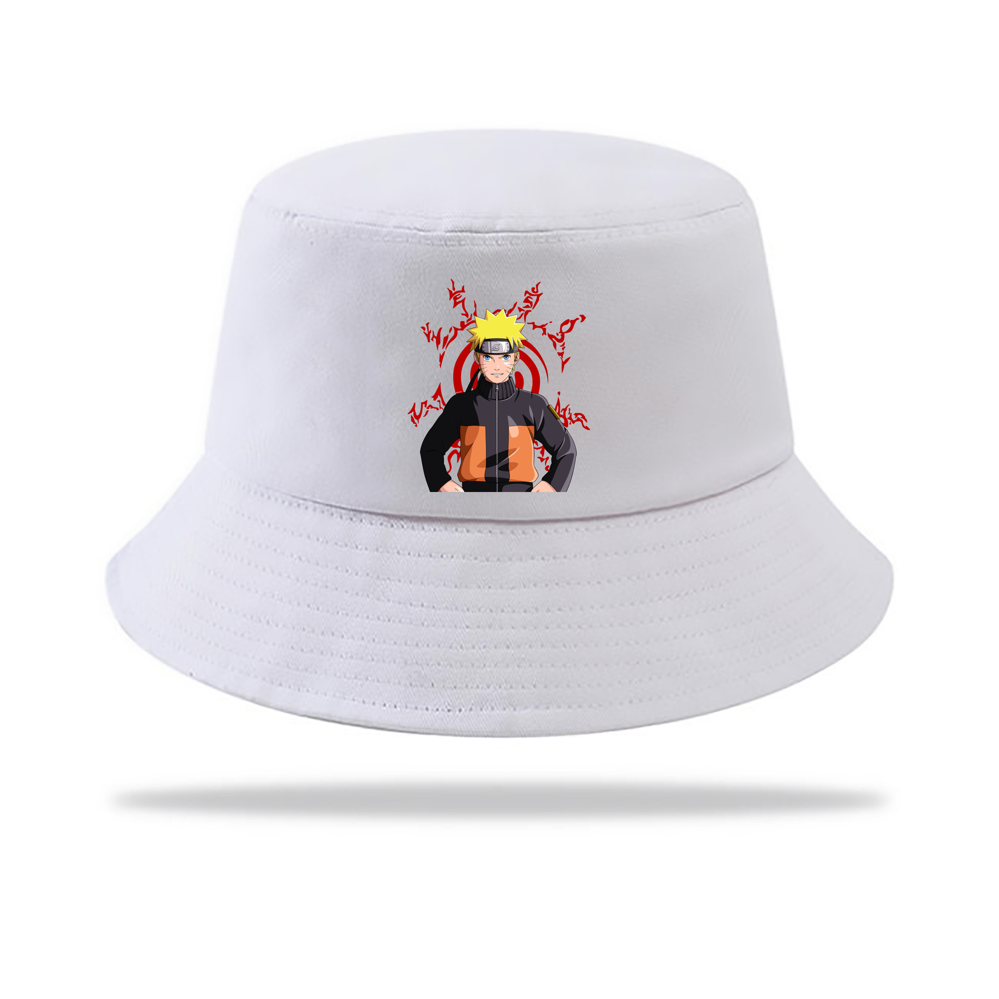 （画像用） NARUTO -ナルト- うずまき ナルト Uzumaki Naruto アウトドア日除けバケットハット