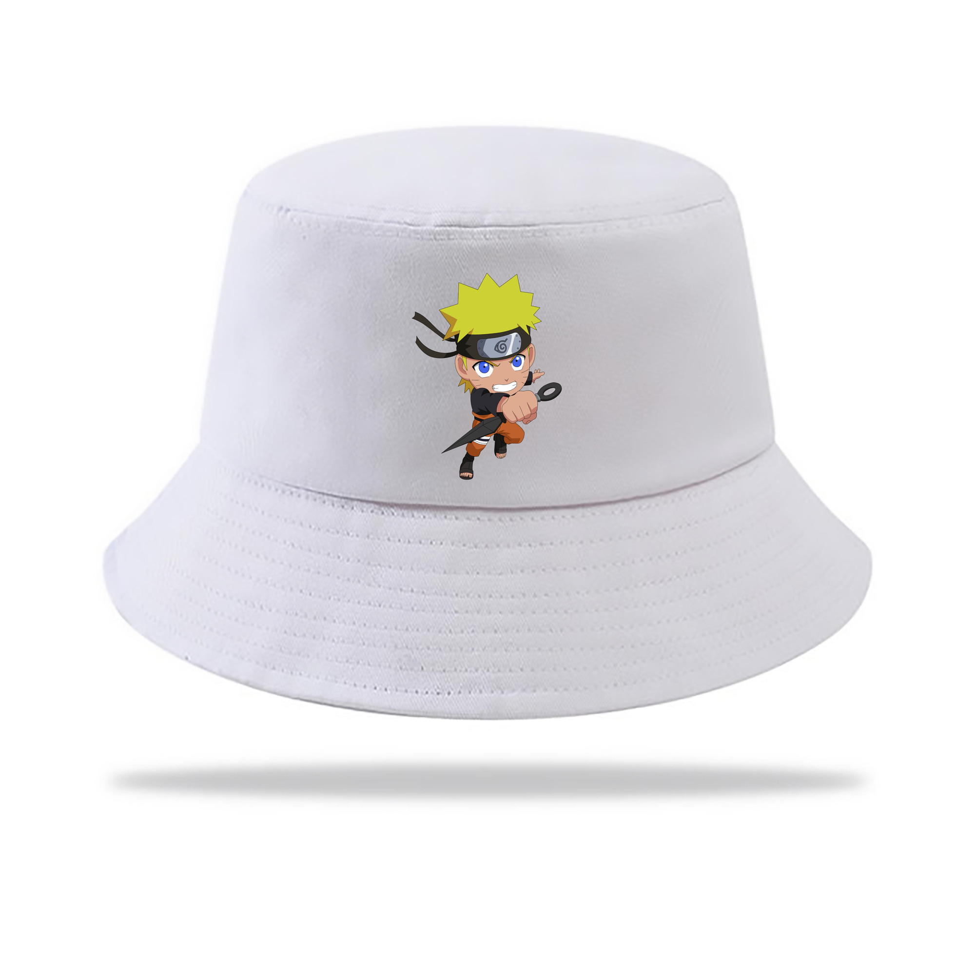 （画像用） NARUTO -ナルト- うずまき ナルト Uzumaki Naruto アウトドア日除けバケットハット