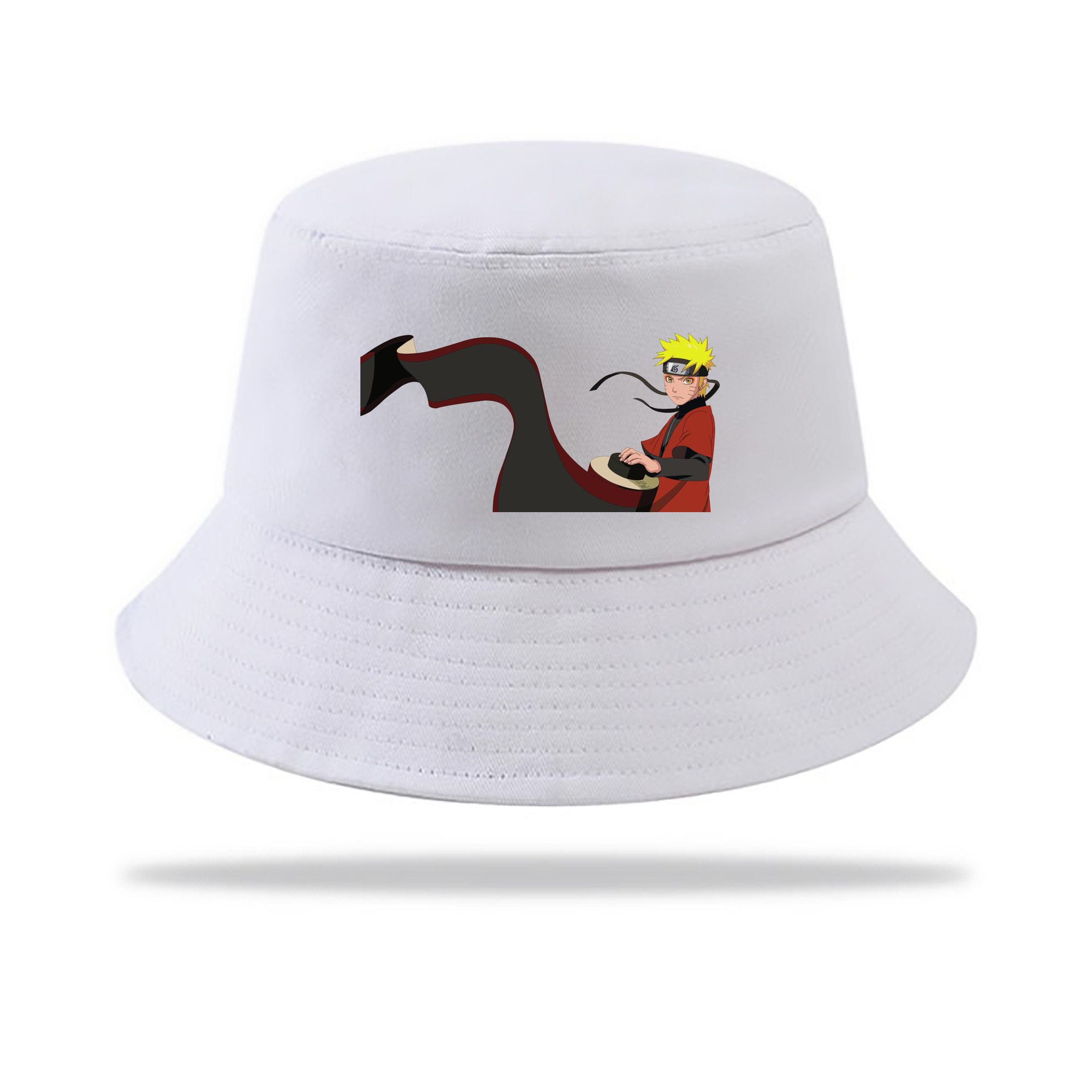 （画像用） NARUTO -ナルト- うずまき ナルト Uzumaki Naruto アウトドア日除けバケットハット