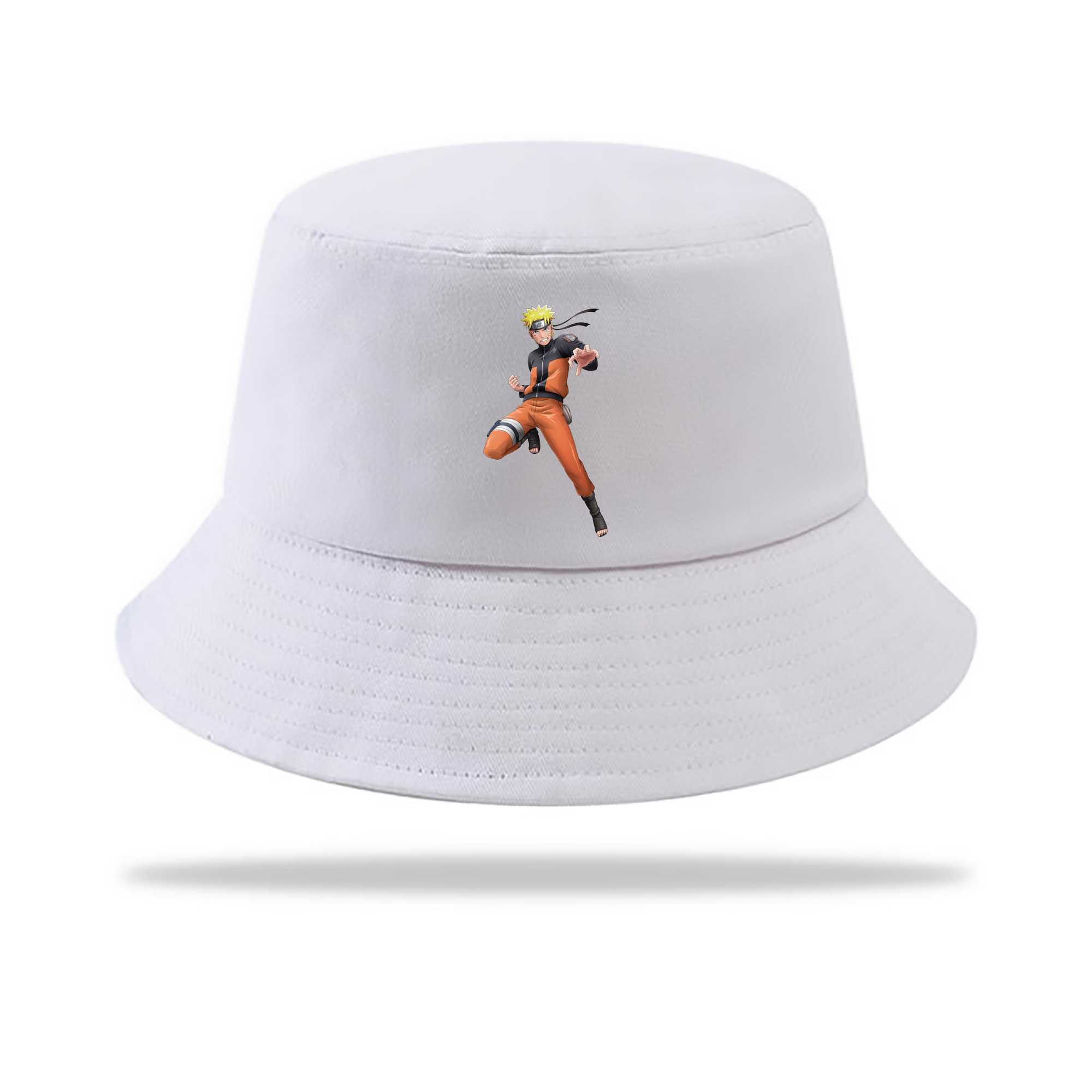 （画像用） NARUTO -ナルト- うずまき ナルト Uzumaki Naruto アウトドア日除けバケットハット