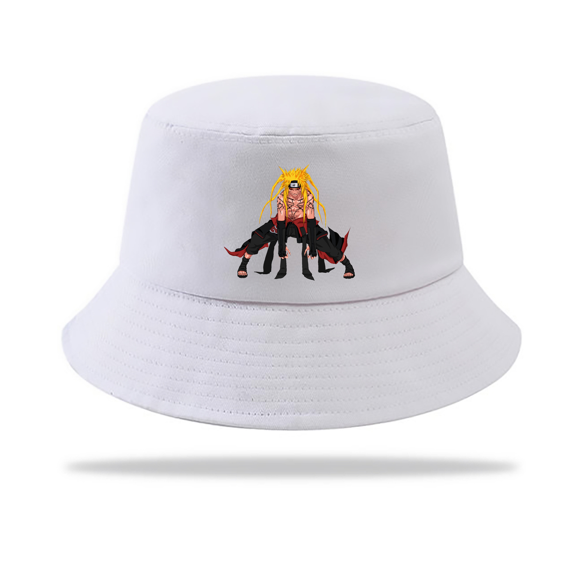 （画像用） NARUTO -ナルト- うずまき ナルト Uzumaki Naruto アウトドア日除けバケットハット