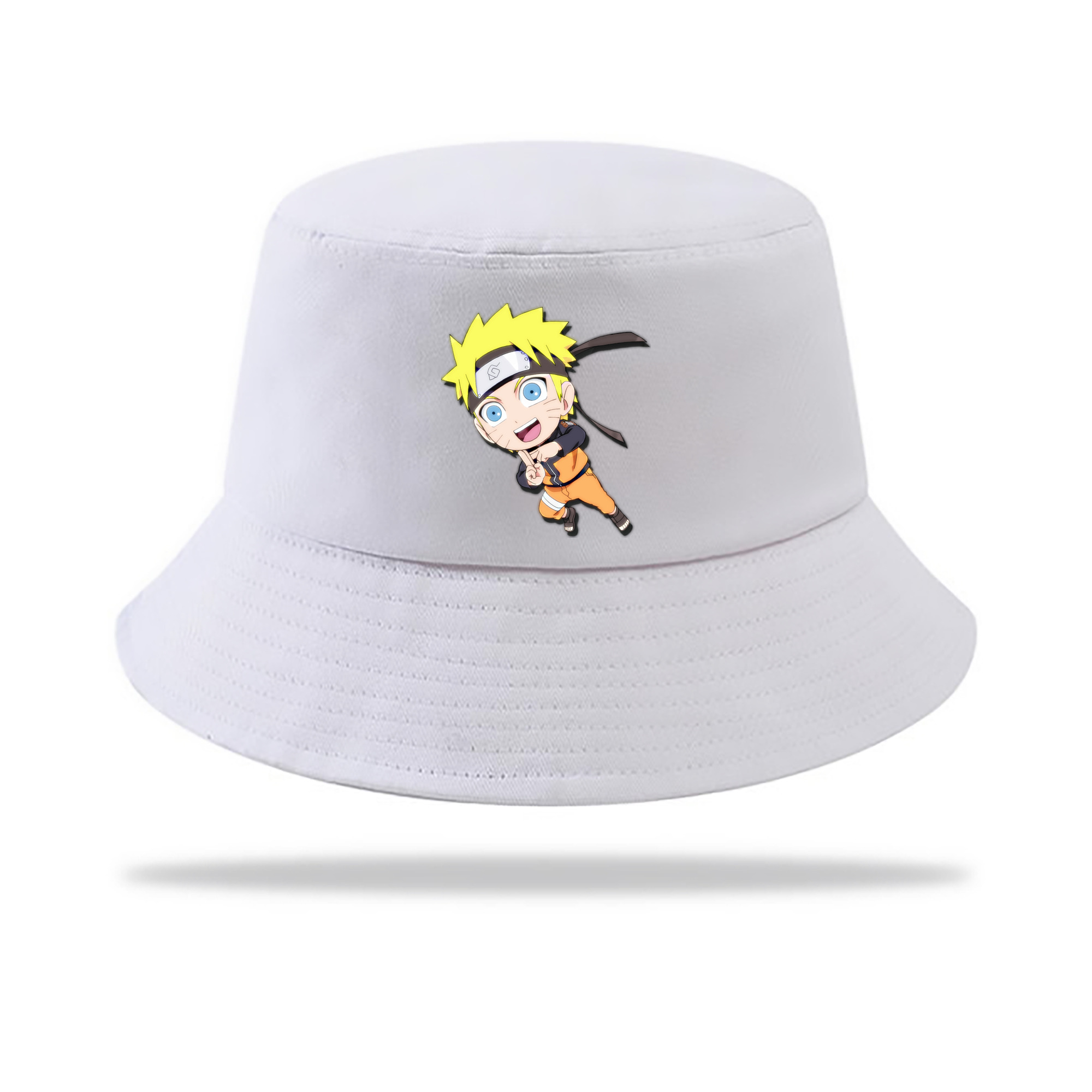 （画像用） NARUTO -ナルト- うずまき ナルト Uzumaki Naruto アウトドア日除けバケットハット