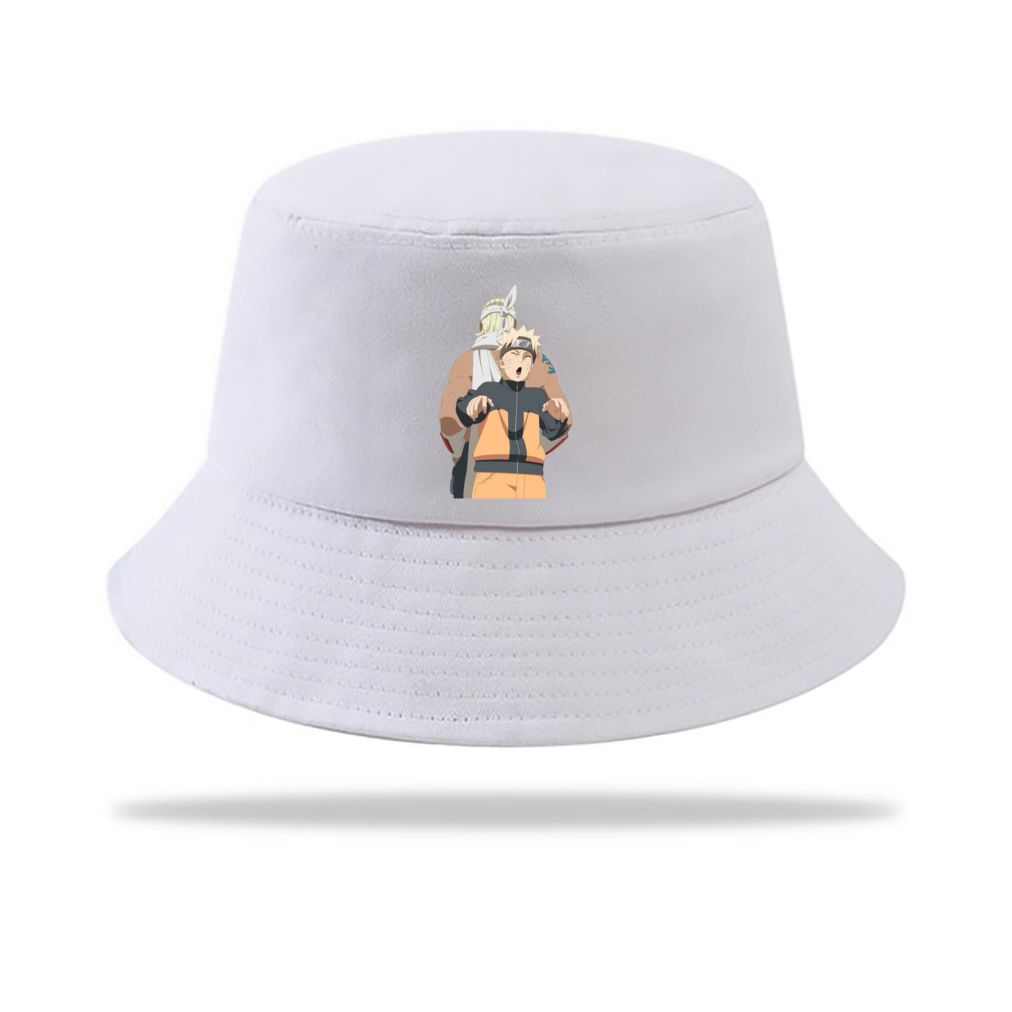 （画像用） NARUTO -ナルト- うずまき ナルト Uzumaki Naruto アウトドア日除けバケットハット